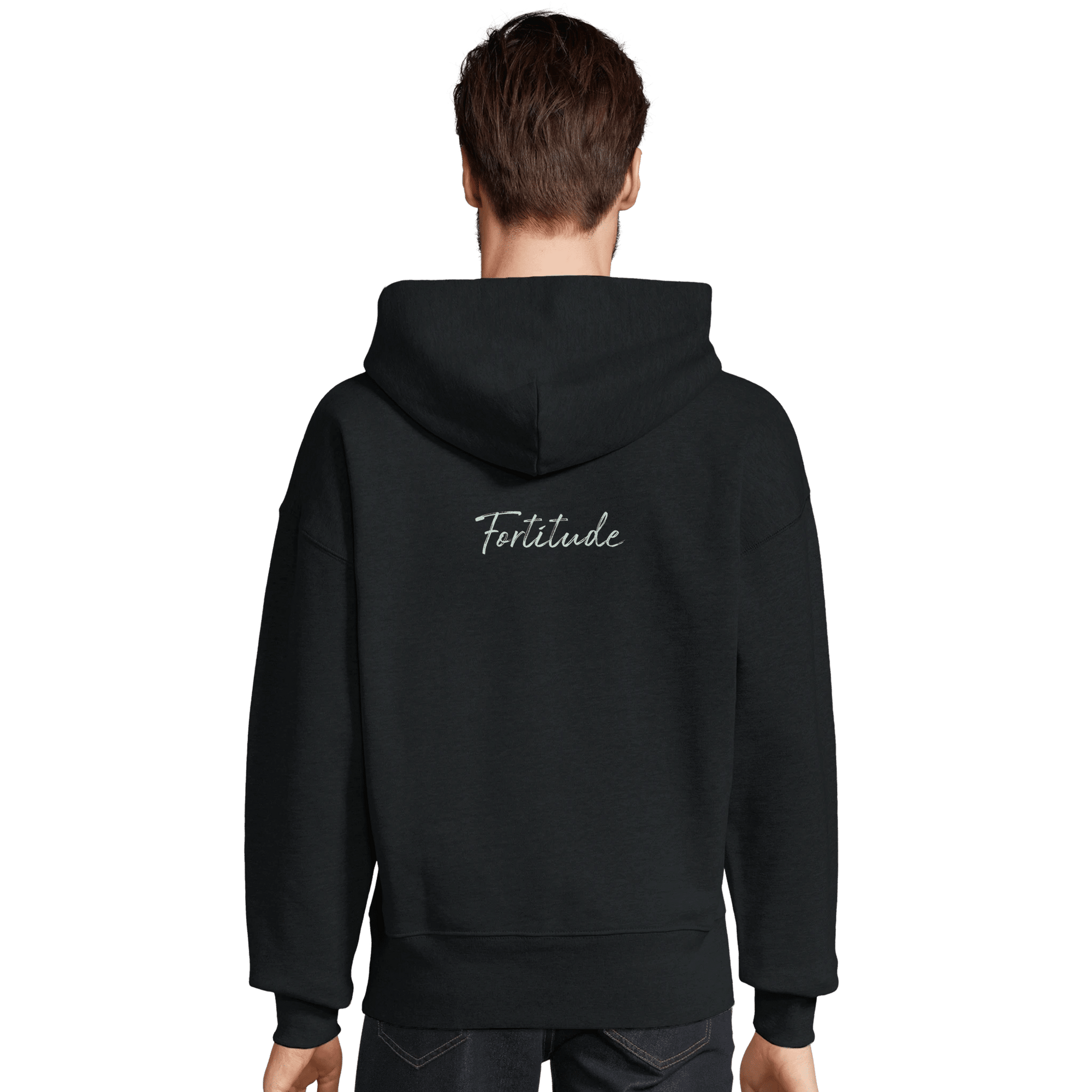 Fortitude - "Everyday Hero" Hoodie Black XS 7