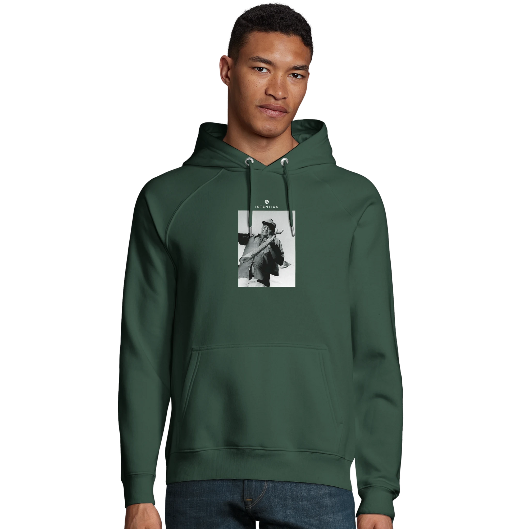 Fortitude - "Everyday Hero" Hoodie Bottle Green XS 36