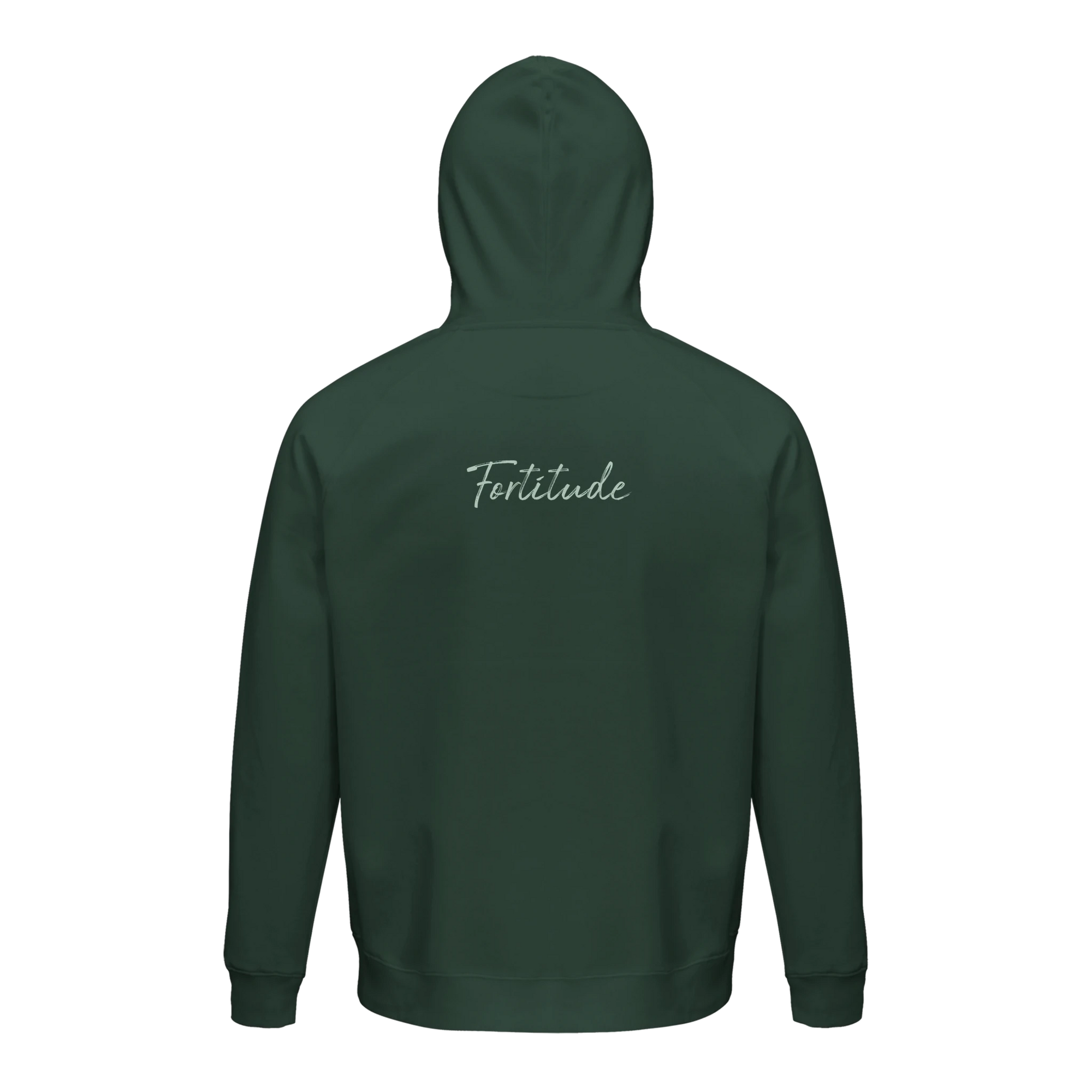 Fortitude - "Everyday Hero" Hoodie Bottle Green XS 35