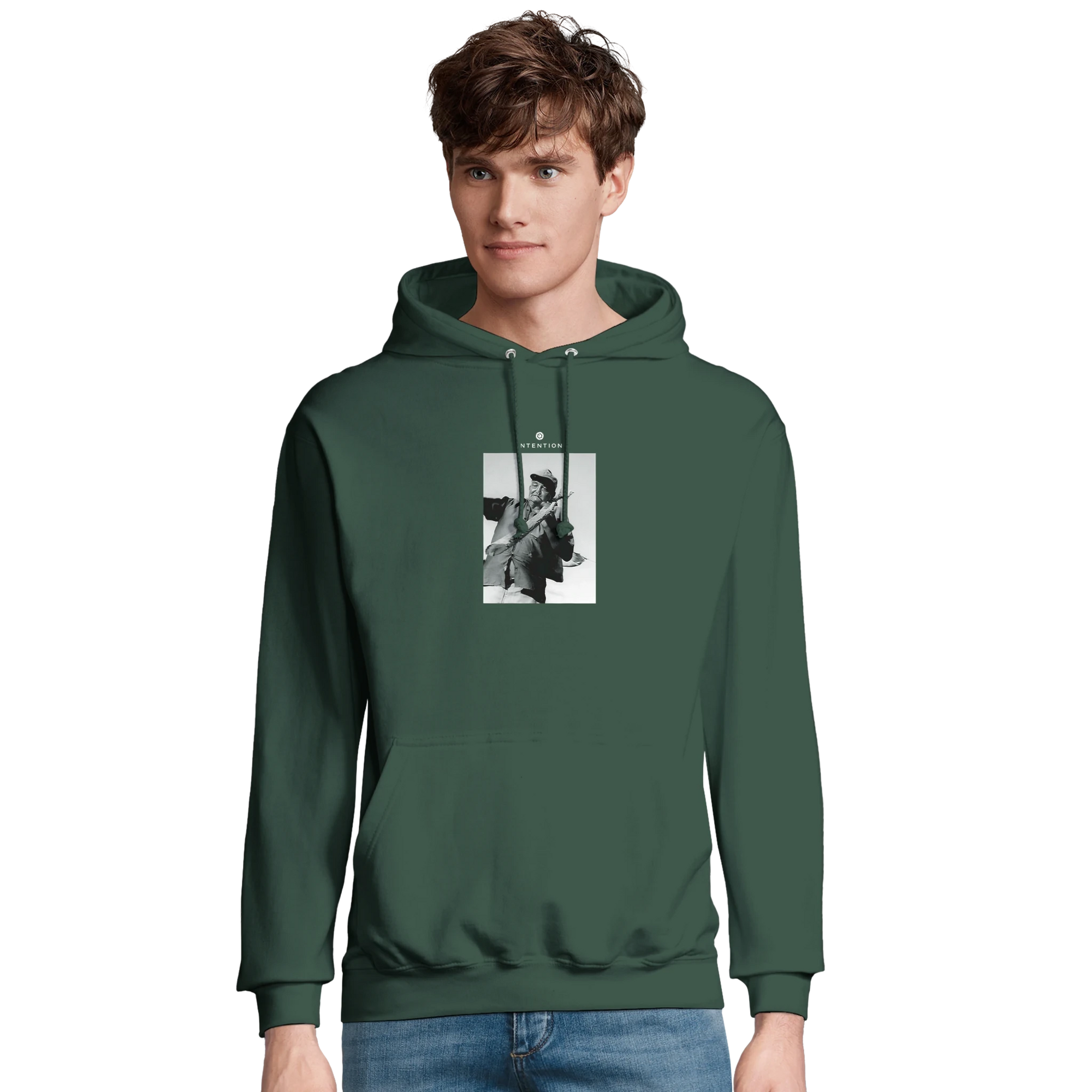 Fortitude - "Everyday Hero" Hoodie Bottle Green XS 41