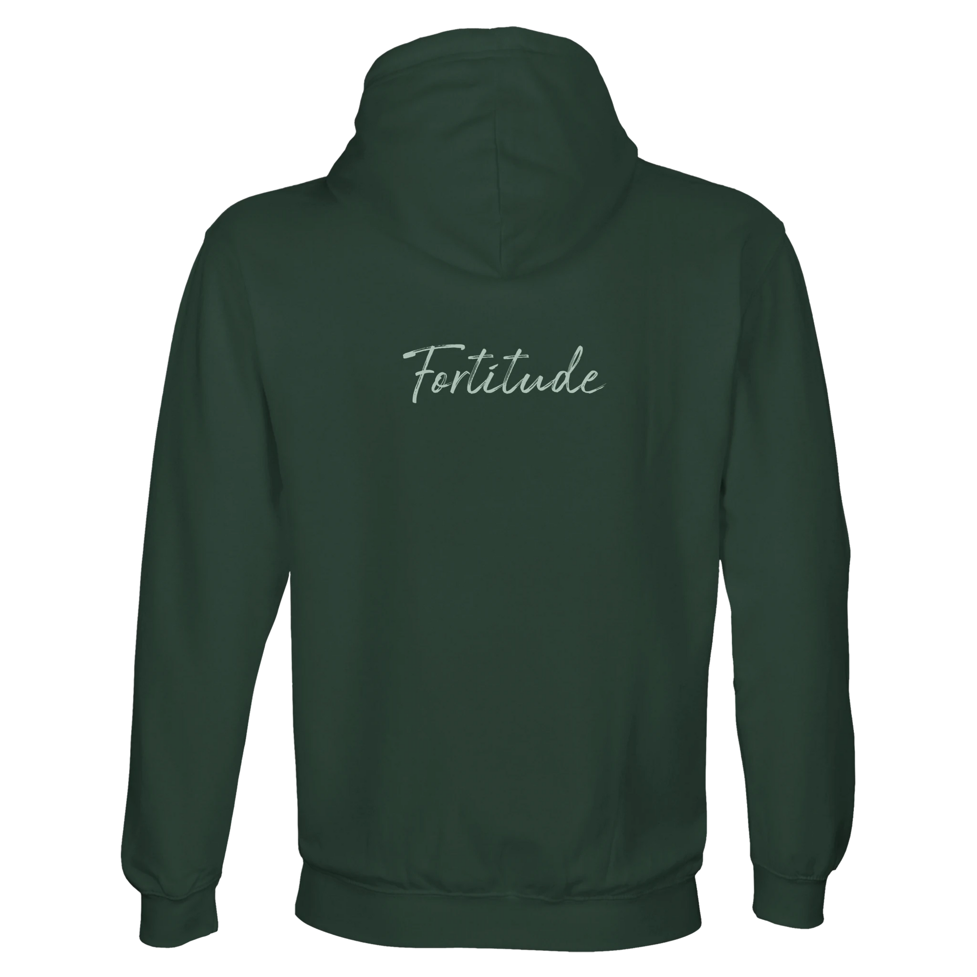 Fortitude - "Everyday Hero" Hoodie Bottle Green XS 40