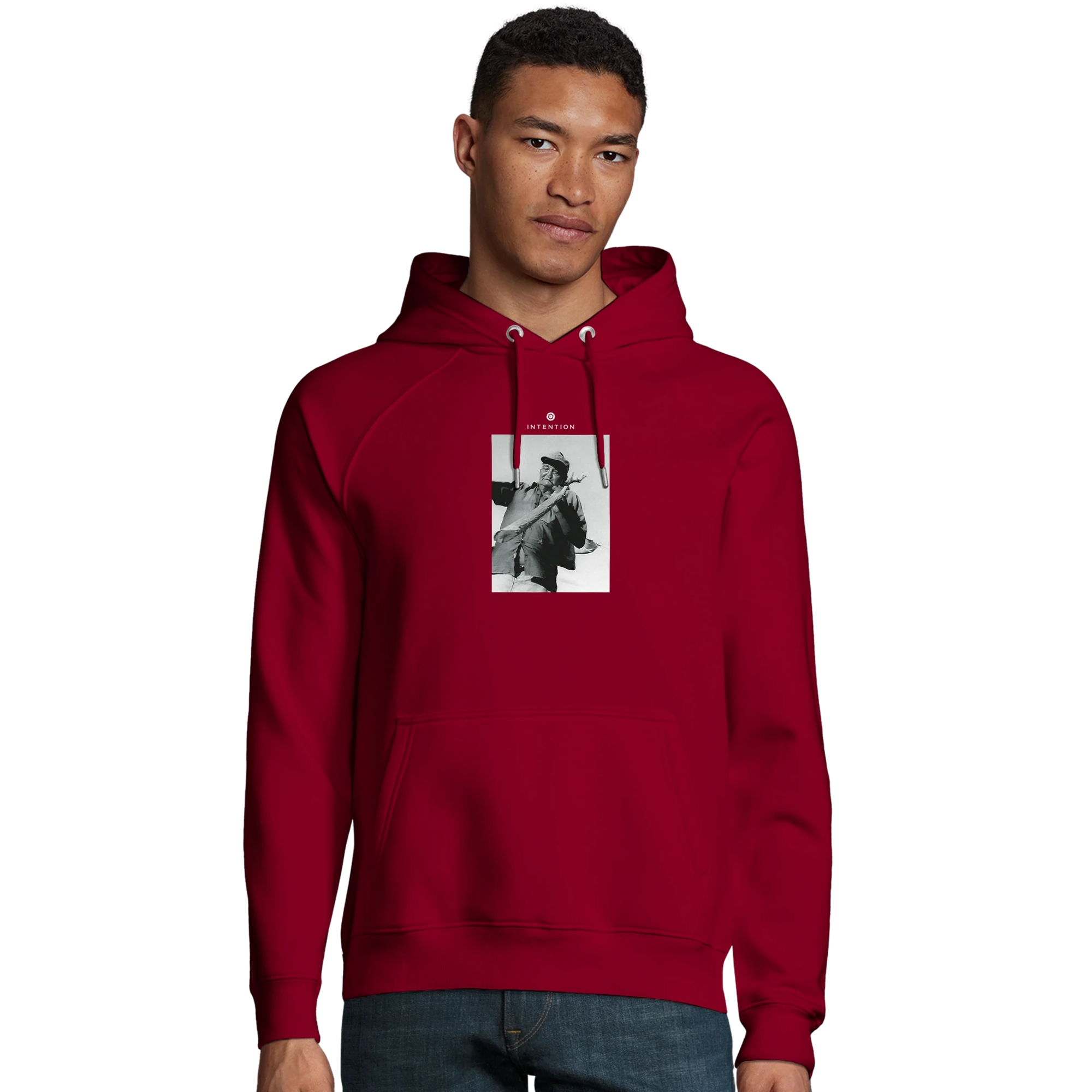 Fortitude - "Everyday Hero" Hoodie Burgundy XS 46