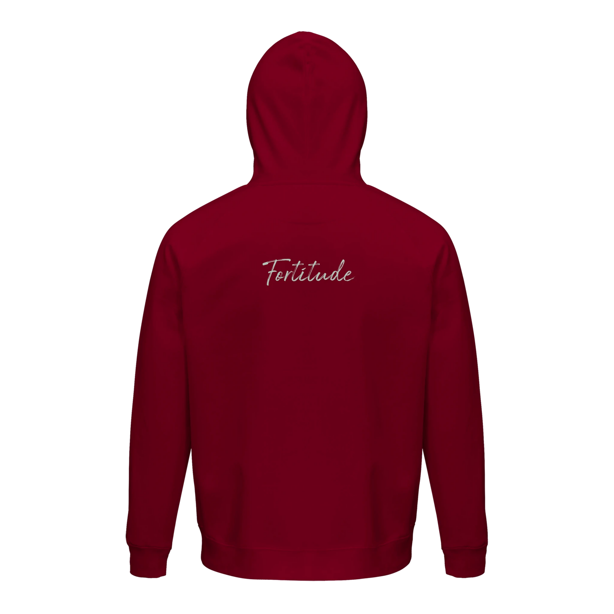 Fortitude - "Everyday Hero" Hoodie Burgundy XS 45