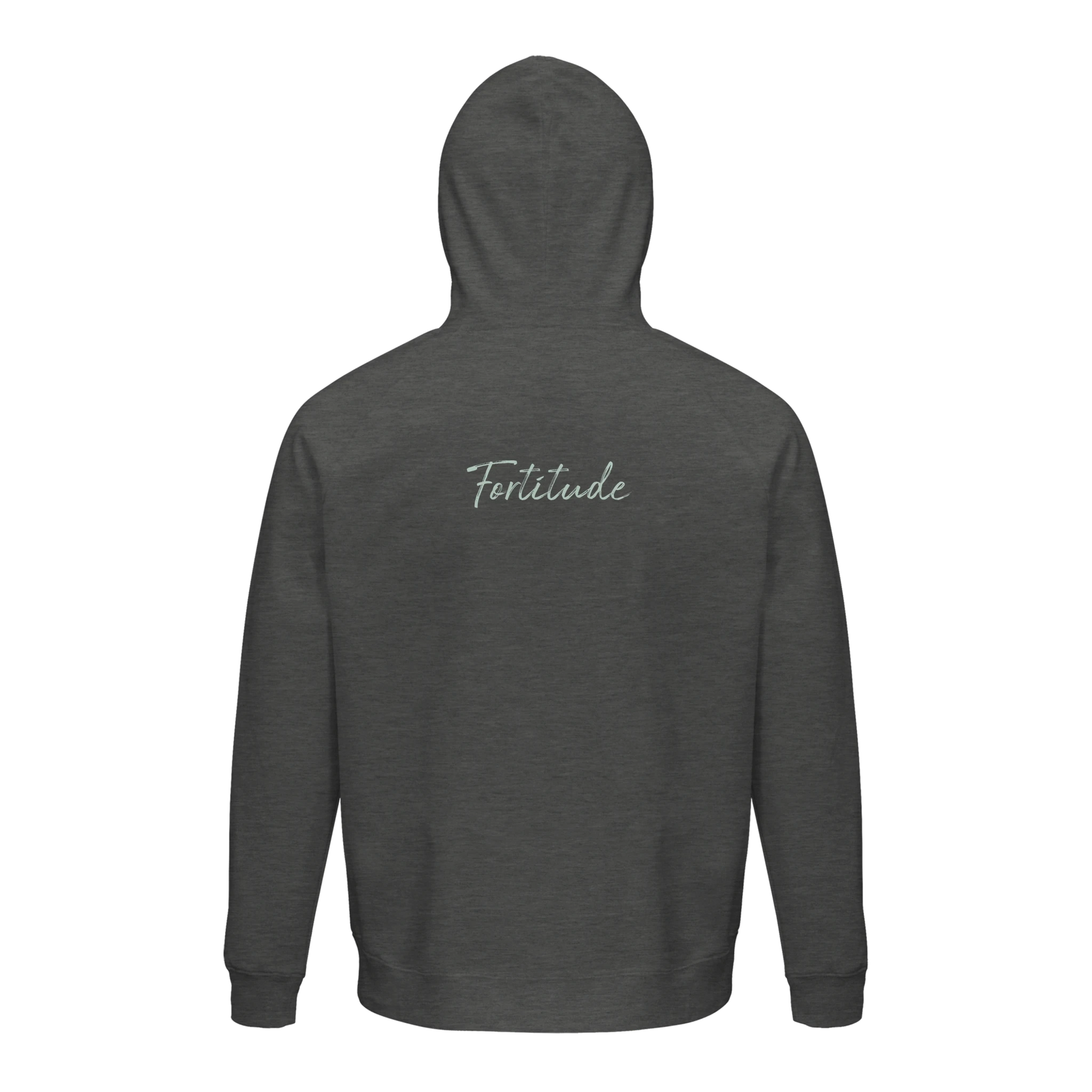Fortitude - "Everyday Hero" Hoodie Grey Melange XS 55