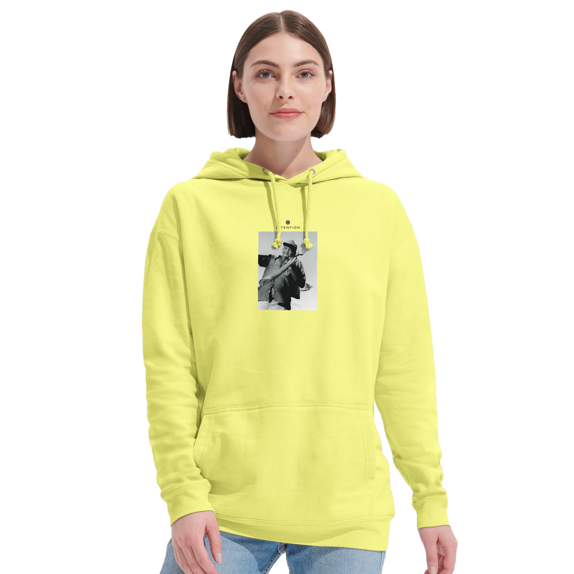 Fortitude - "Everyday Hero" Hoodie Light Yellow XS 38