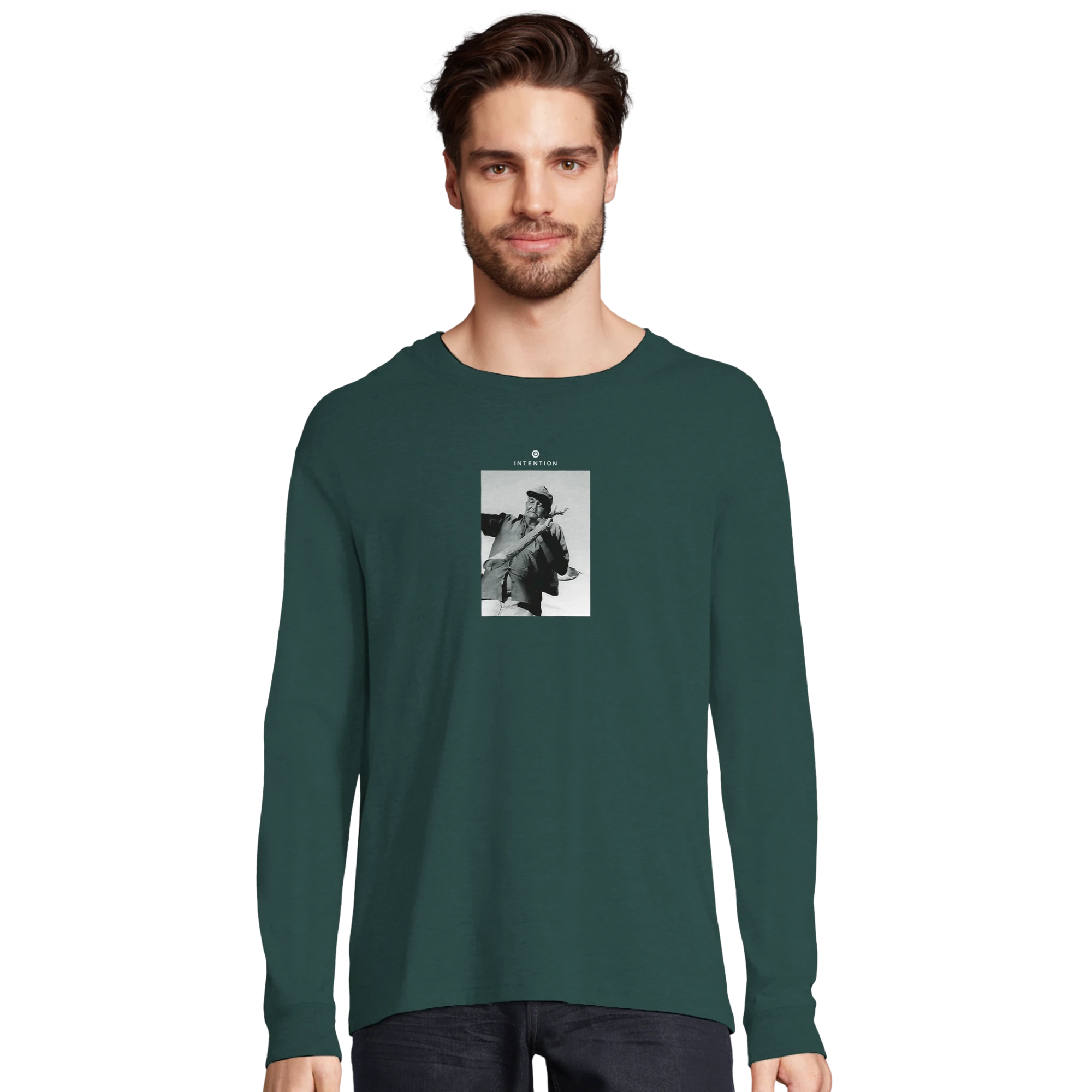 Fortitude - "Everyday Hero" Long sleeve green empire XS 14