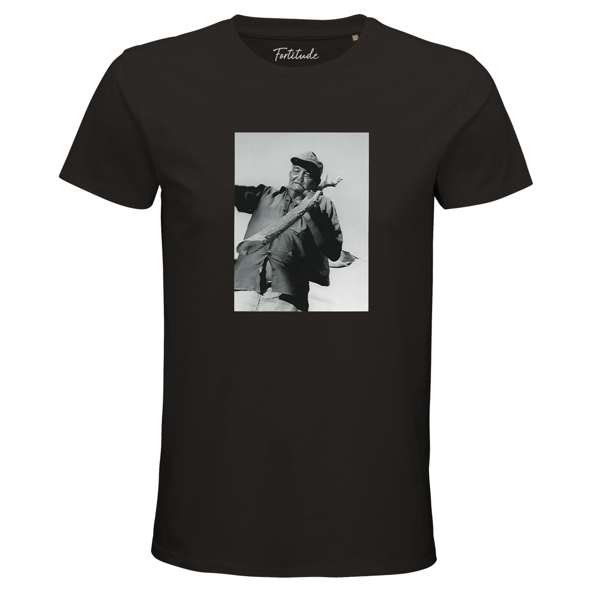 Fortitude - "Everyday Hero" T-shirt Deep Black 1