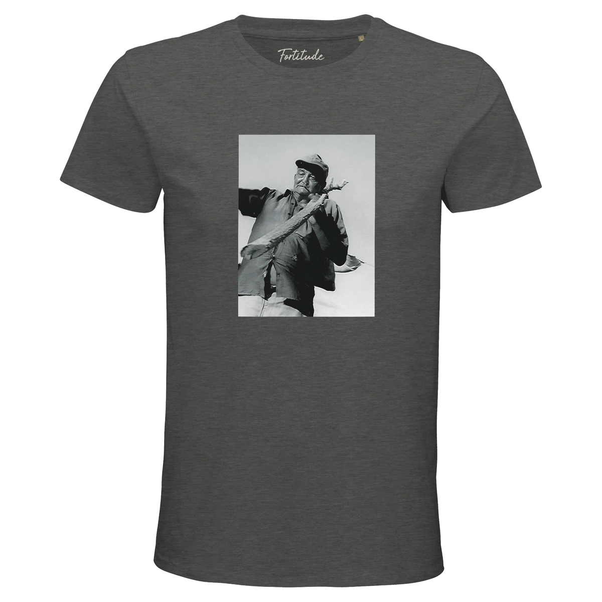 Fortitude - "Everyday Hero" T-shirt Grey Melange 1