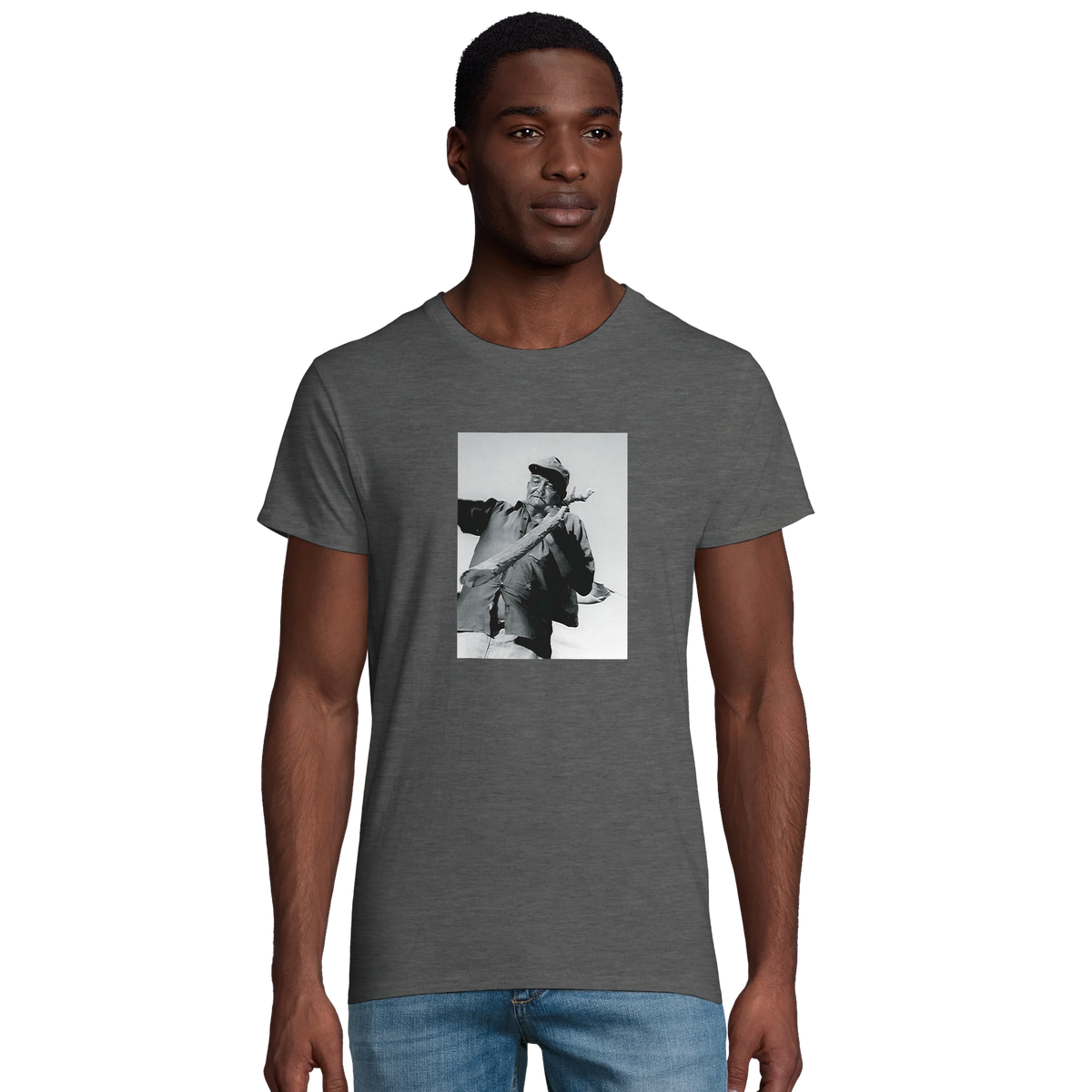 Fortitude - "Everyday Hero" T-shirt Grey Melange 3