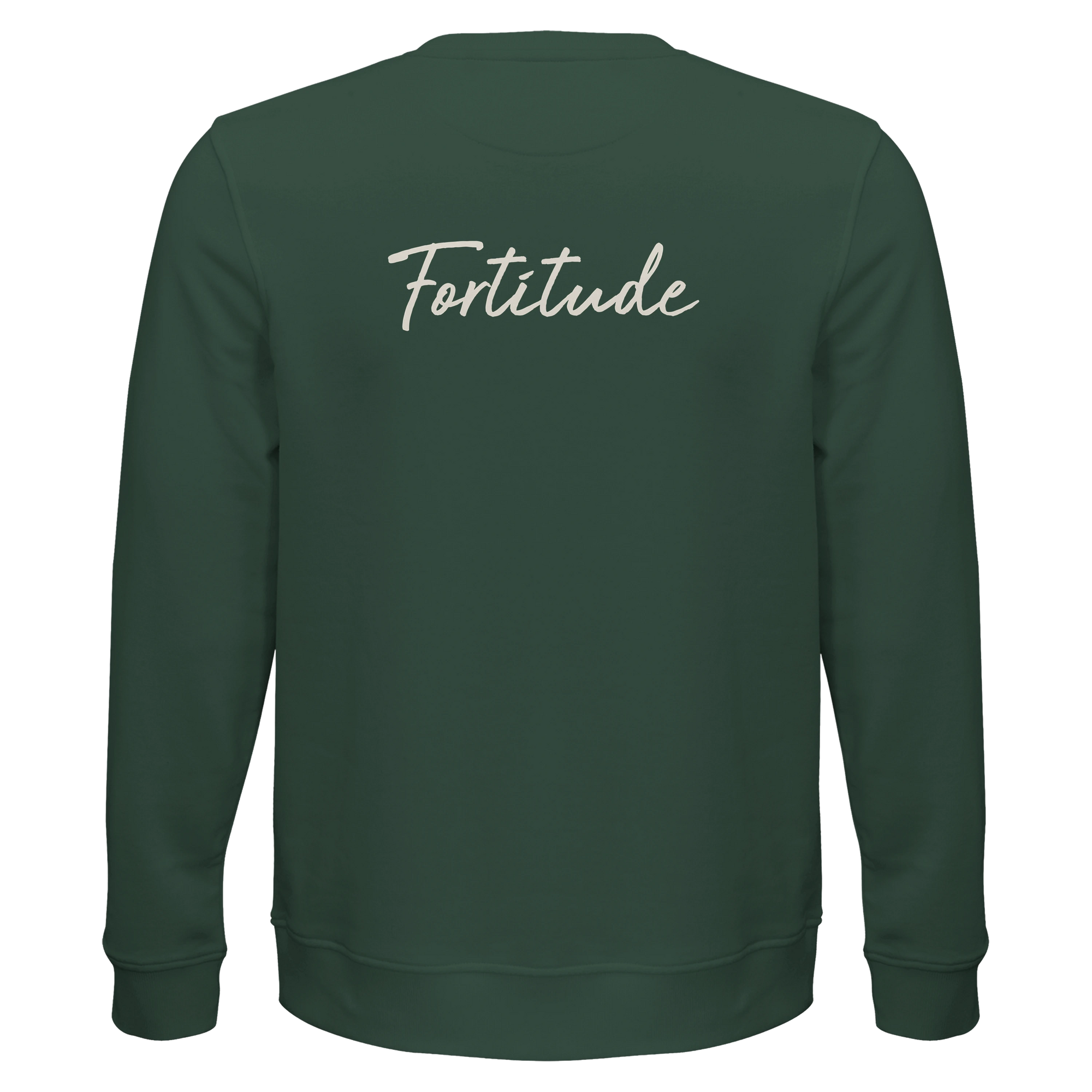 Fortitude - "Everyday Hero" Sweatshirt Bottle Green 2