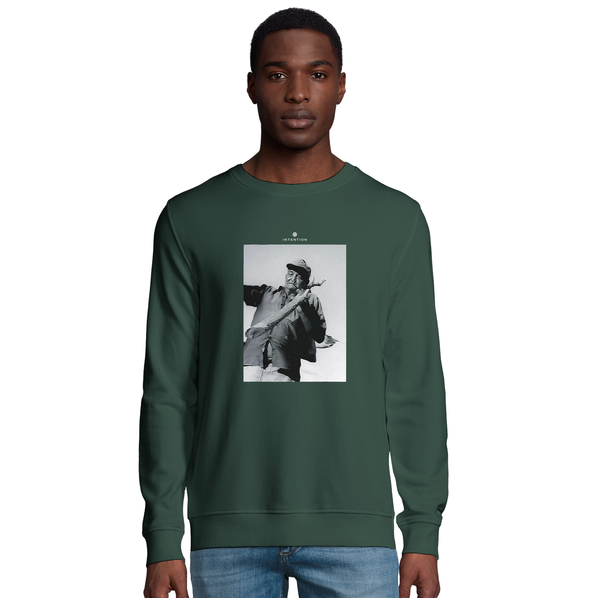 Fortitude - "Everyday Hero" Sweatshirt Bottle Green 3