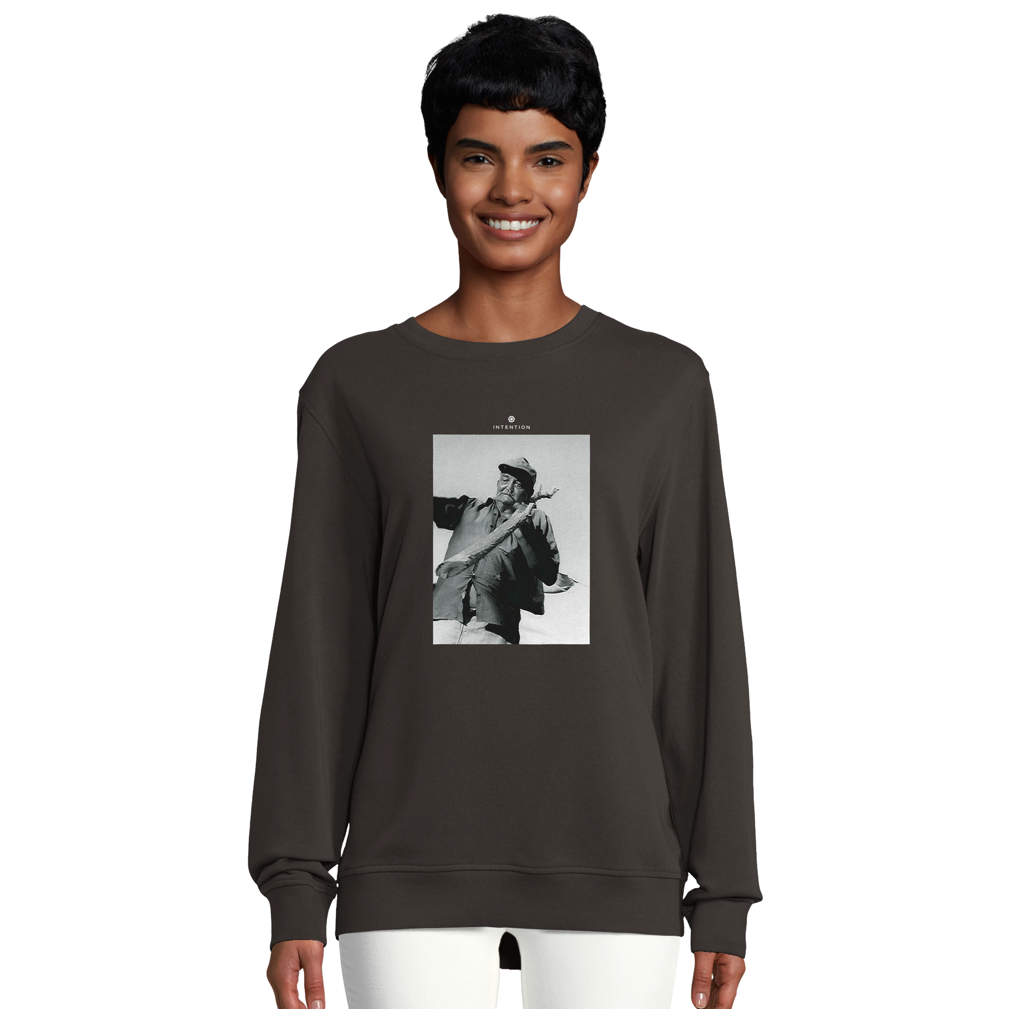 Fortitude - "Everyday Hero" Sweatshirt deep charcoal grey 4