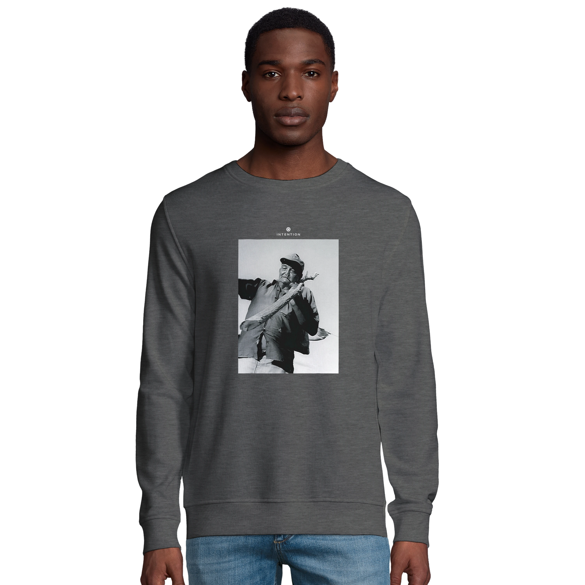 Fortitude - "Everyday Hero" Sweatshirt Grey Melange 3