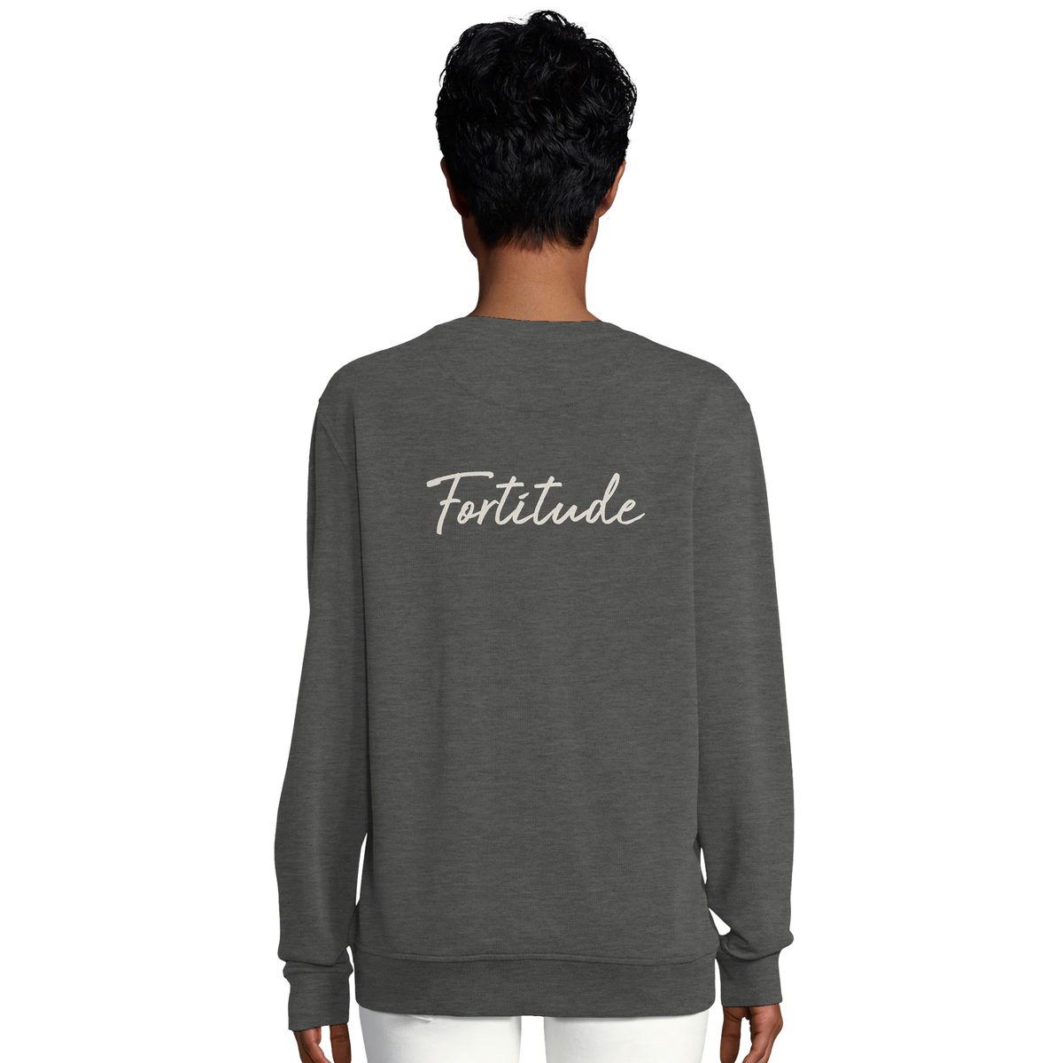 Fortitude - "Everyday Hero" Sweatshirt Grey Melange 6