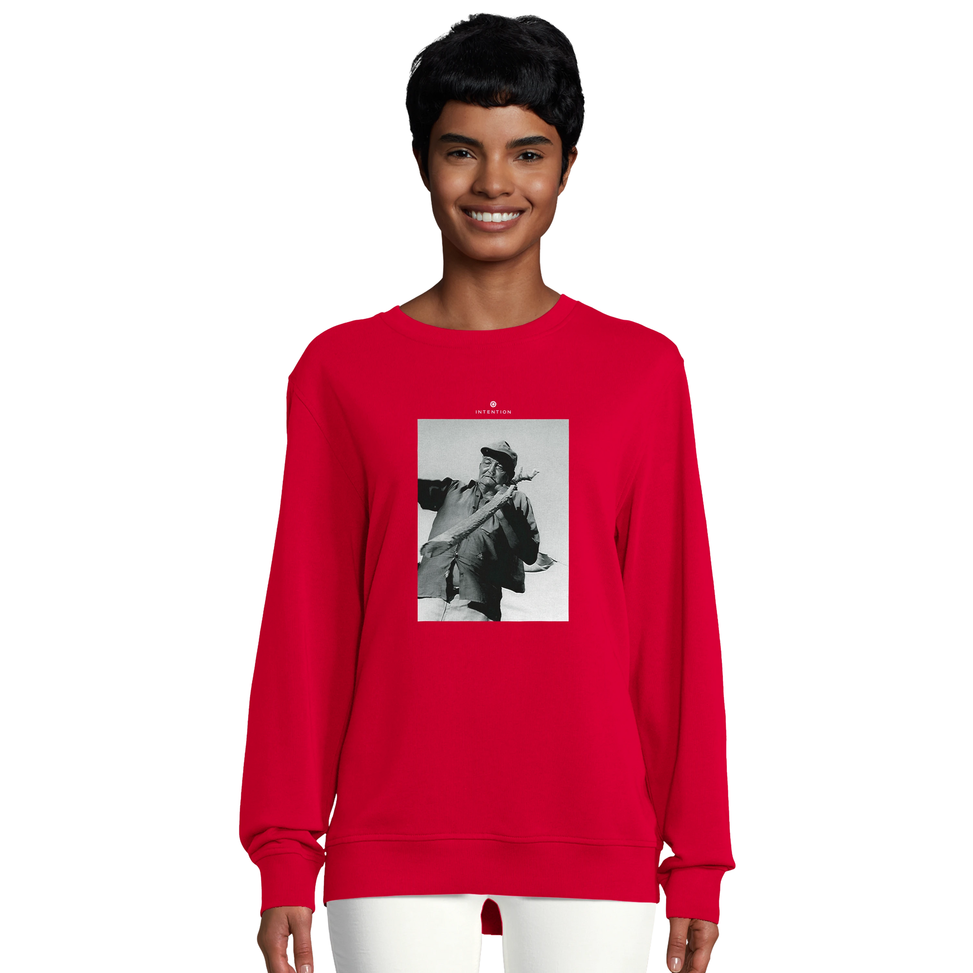 Fortitude - "Everyday Hero" Sweatshirt Red 4