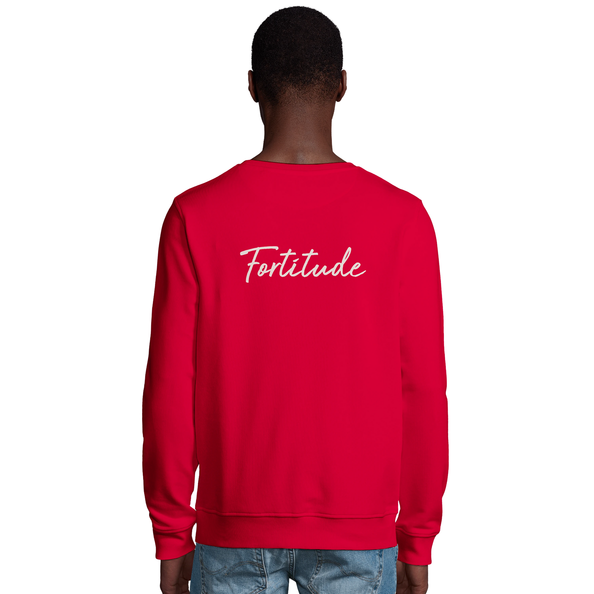 Fortitude - "Everyday Hero" Sweatshirt Red 5