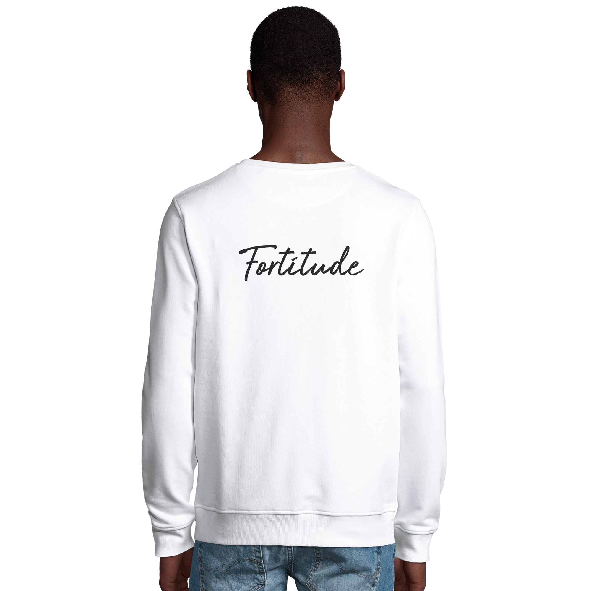 Fortitude - "Everyday Hero" Sweatshirt White 5