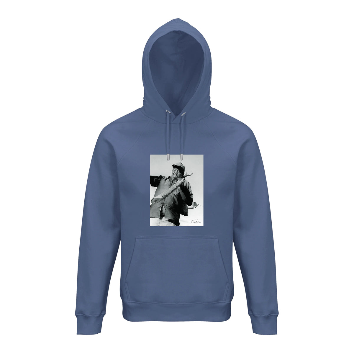 Fortitude - "Everyday Hero" Hoodie Blue 1