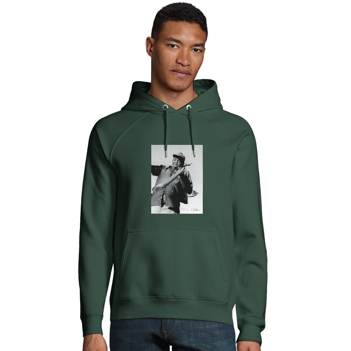 Fortitude - "Everyday Hero" Hoodie Bottle Green 3