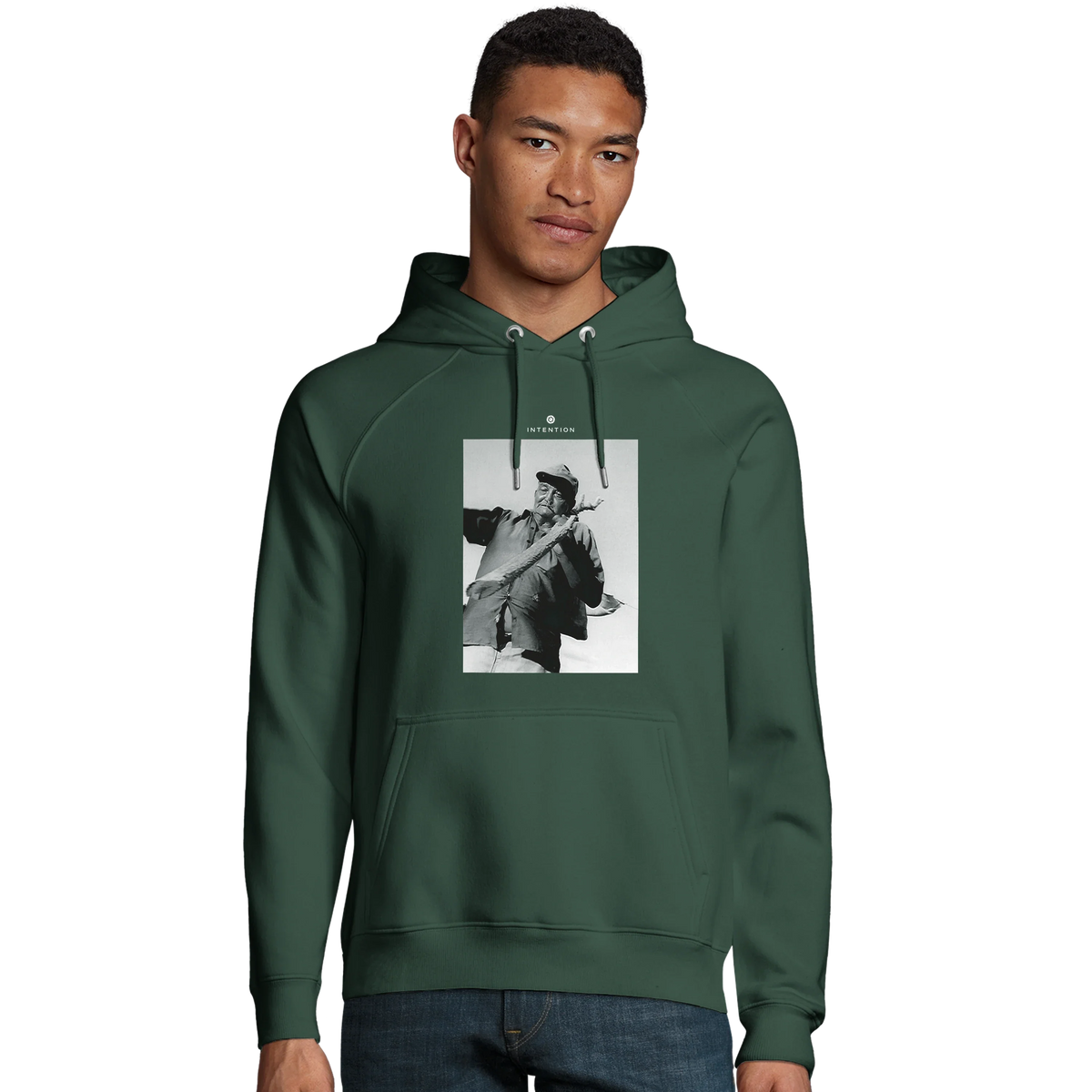 Fortitude - "Everyday Hero" Hoodie Bottle Green 3