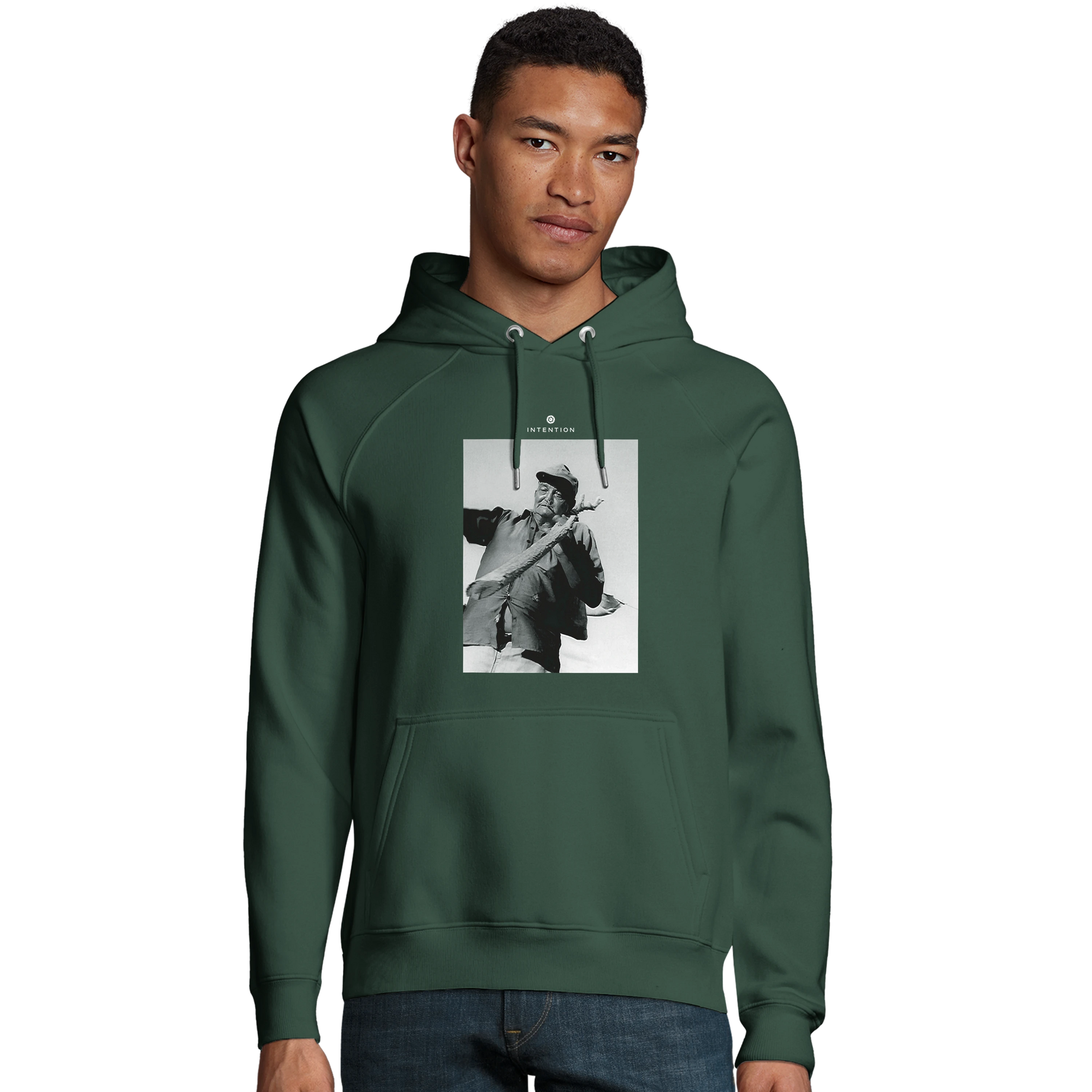 Fortitude - "Everyday Hero" Hoodie Bottle Green 3