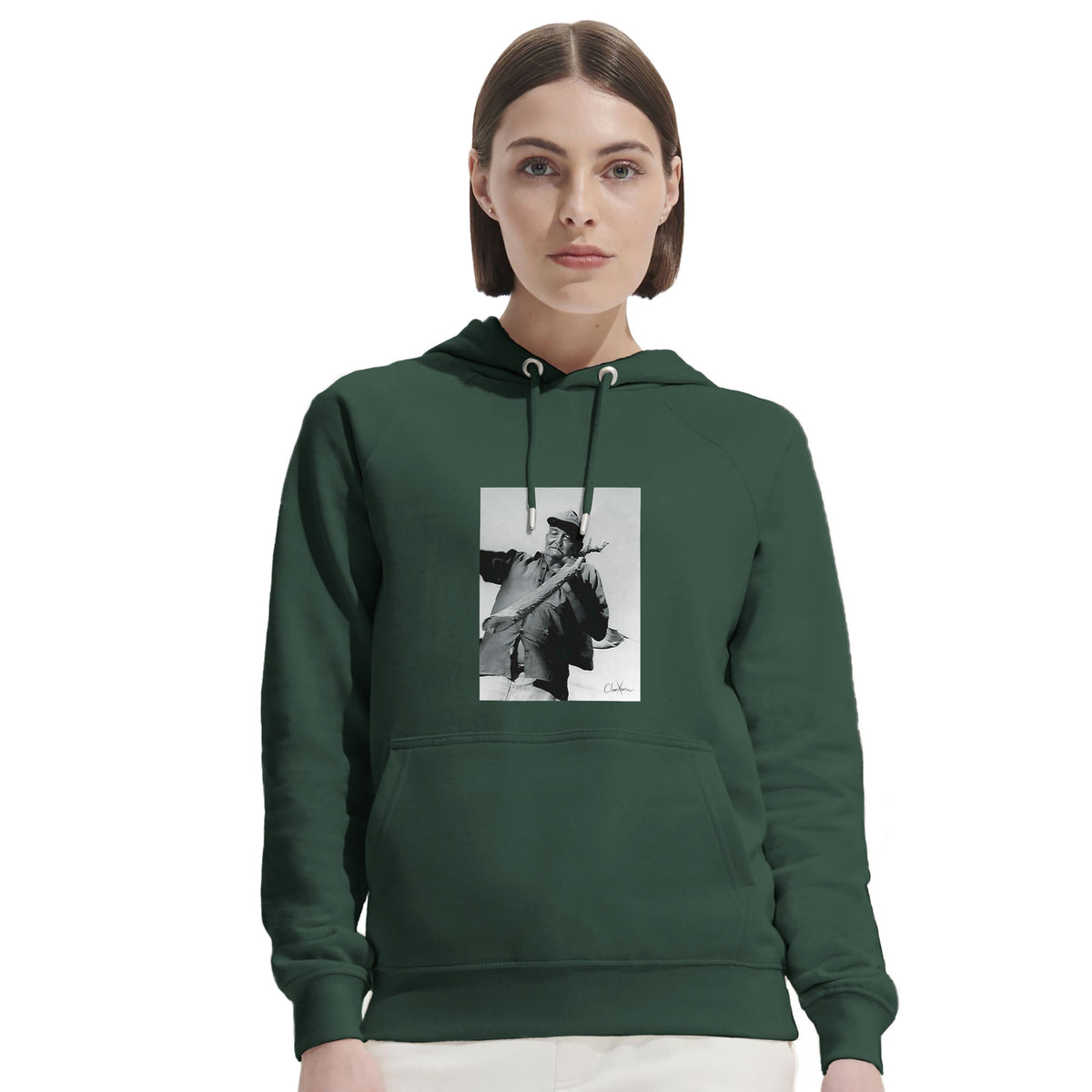 Fortitude - "Everyday Hero" Hoodie Bottle Green 5