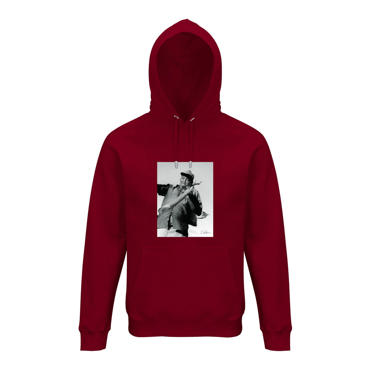 Fortitude - "Everyday Hero" Hoodie Burgundy 1
