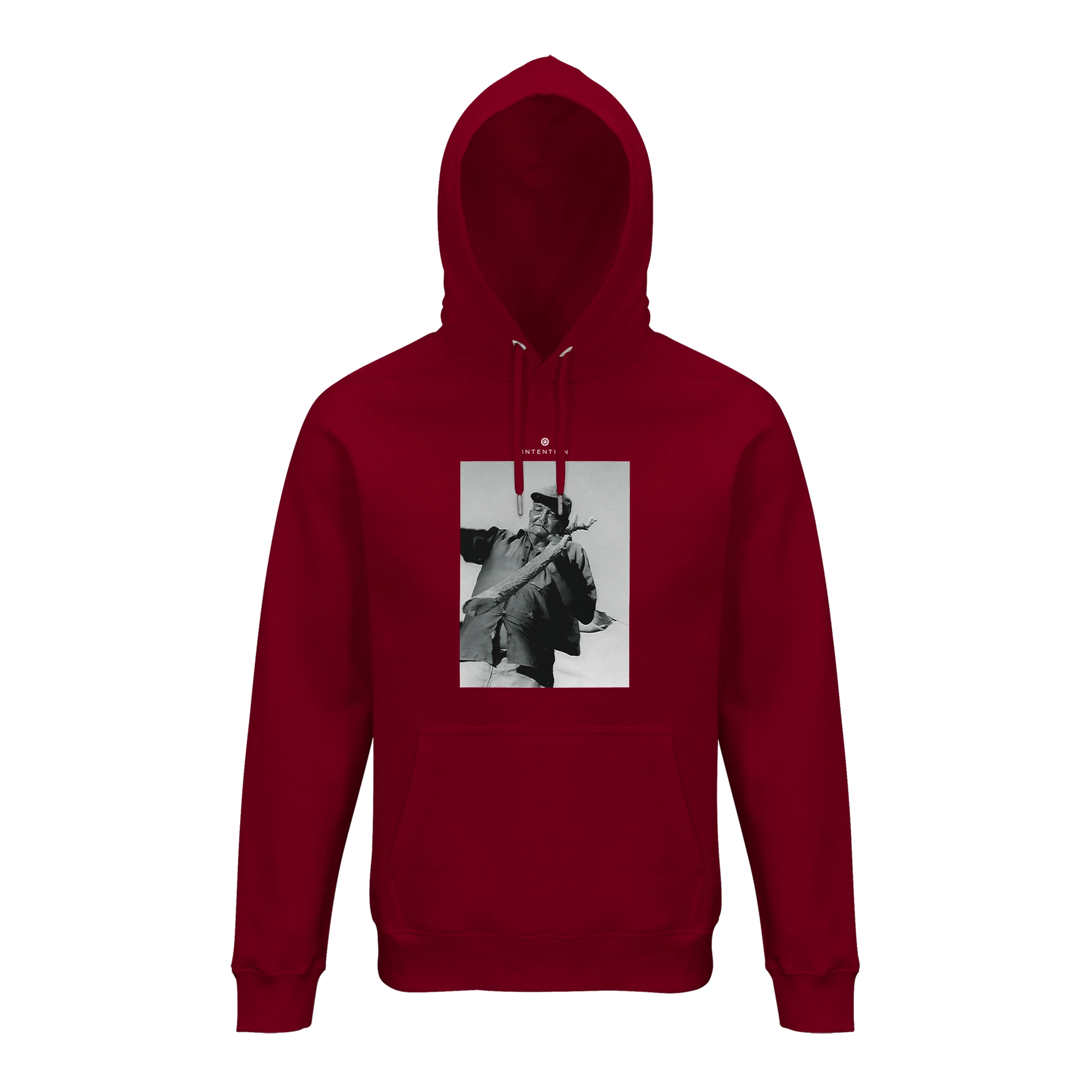 Fortitude - "Everyday Hero" Hoodie Burgundy 1