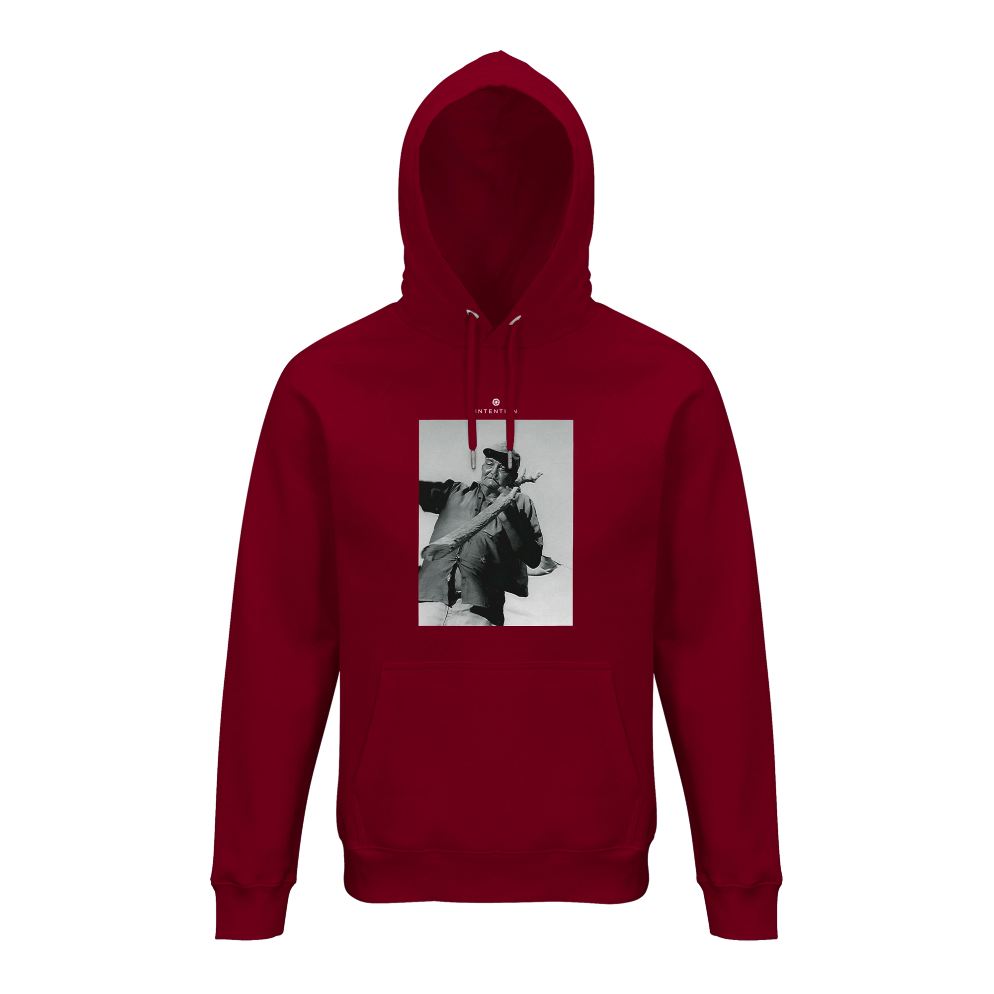 Fortitude - "Everyday Hero" Hoodie Burgundy 1