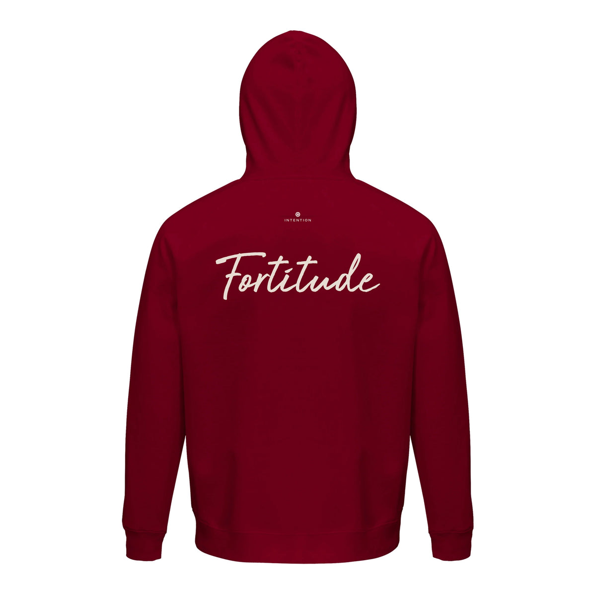 Fortitude - "Everyday Hero" Hoodie Burgundy 2