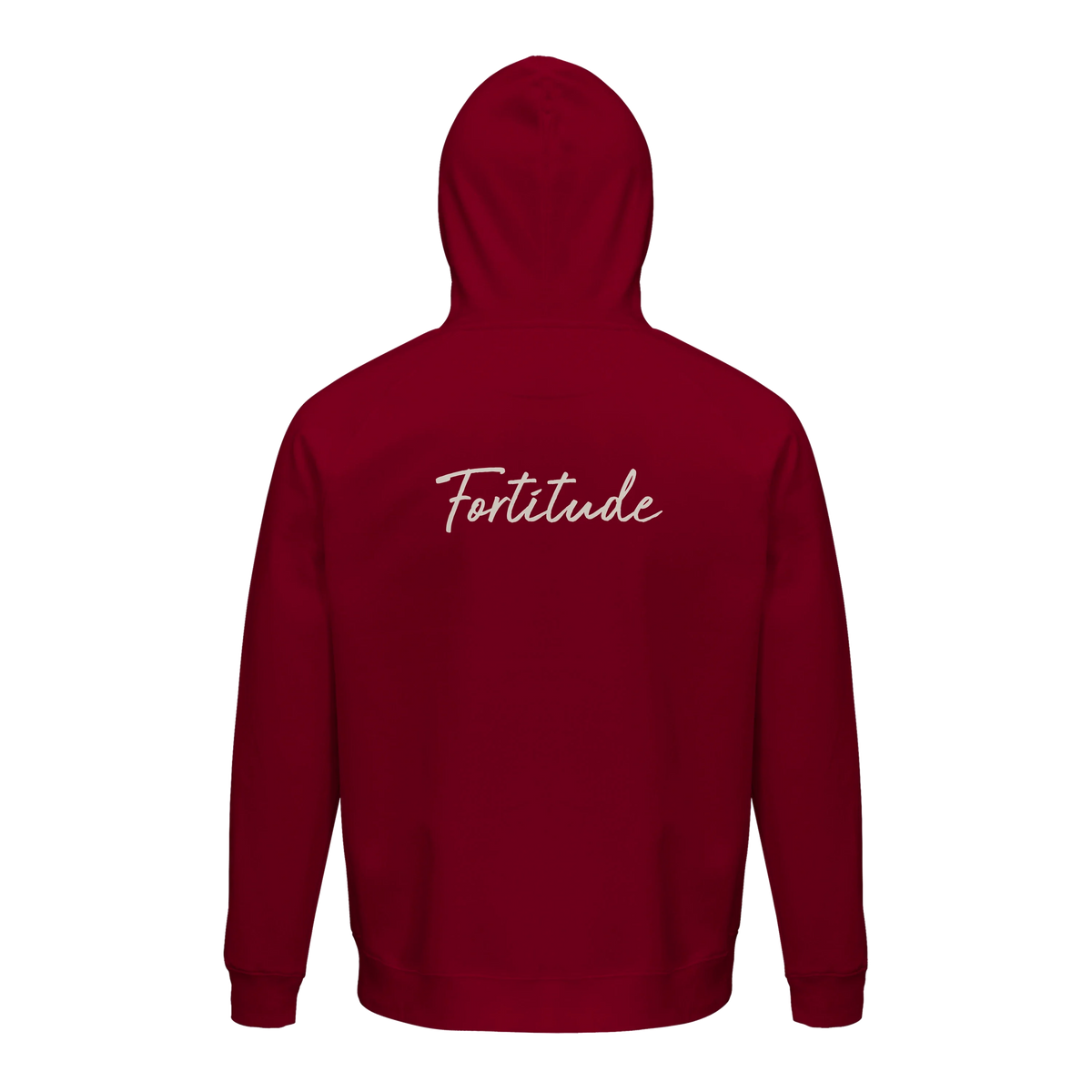Fortitude - "Everyday Hero" Hoodie Burgundy 2