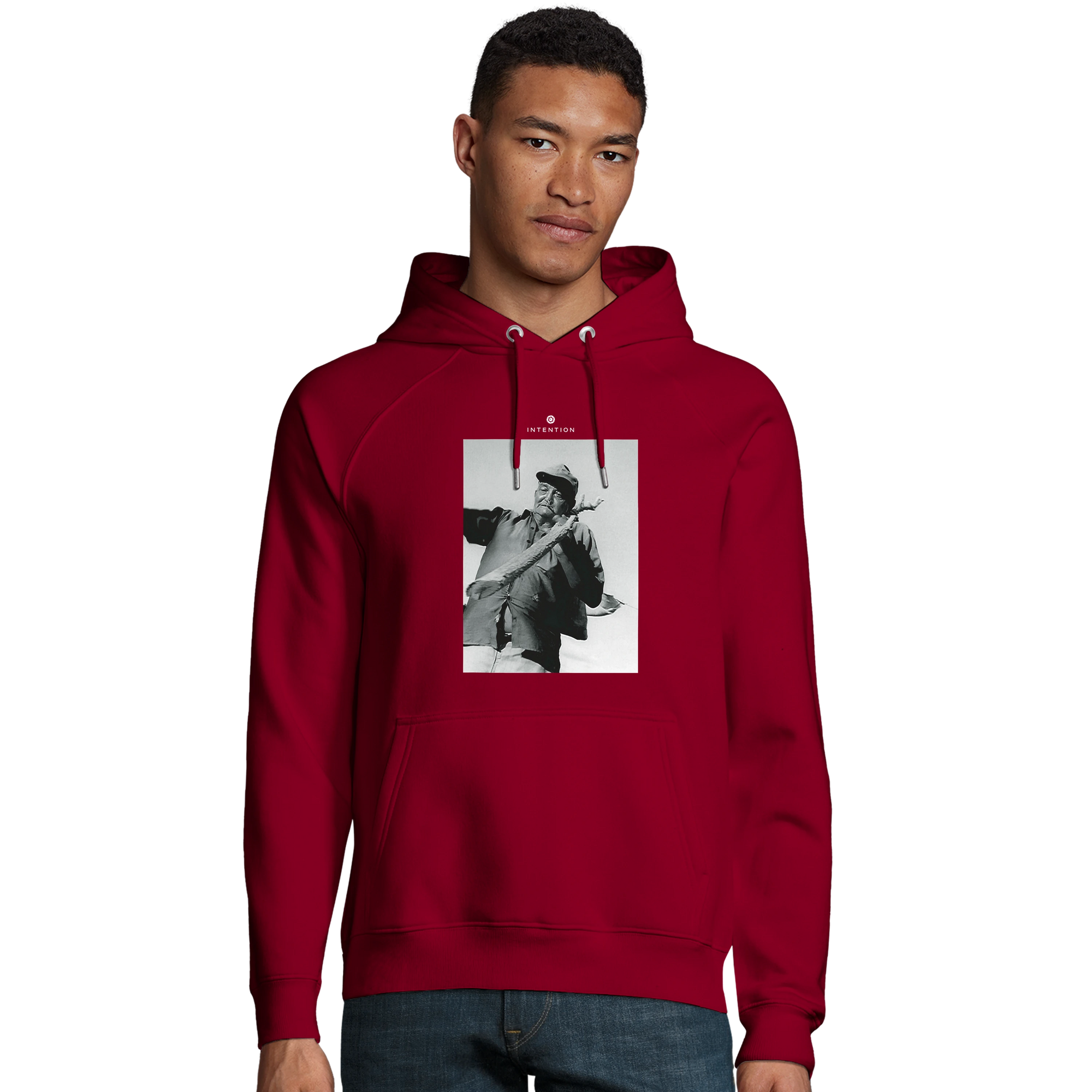 Fortitude - "Everyday Hero" Hoodie Burgundy 3