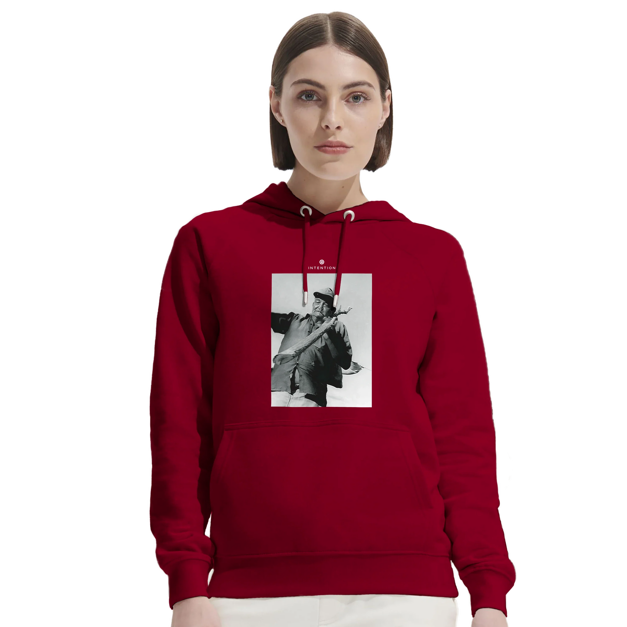 Fortitude - "Everyday Hero" Hoodie Burgundy 4
