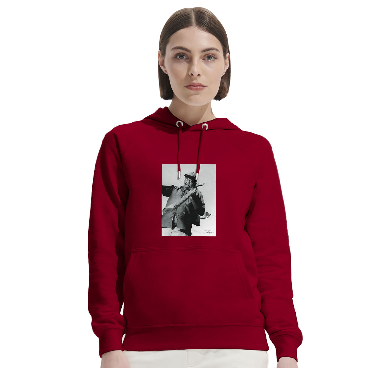 Fortitude - "Everyday Hero" Hoodie Burgundy 5