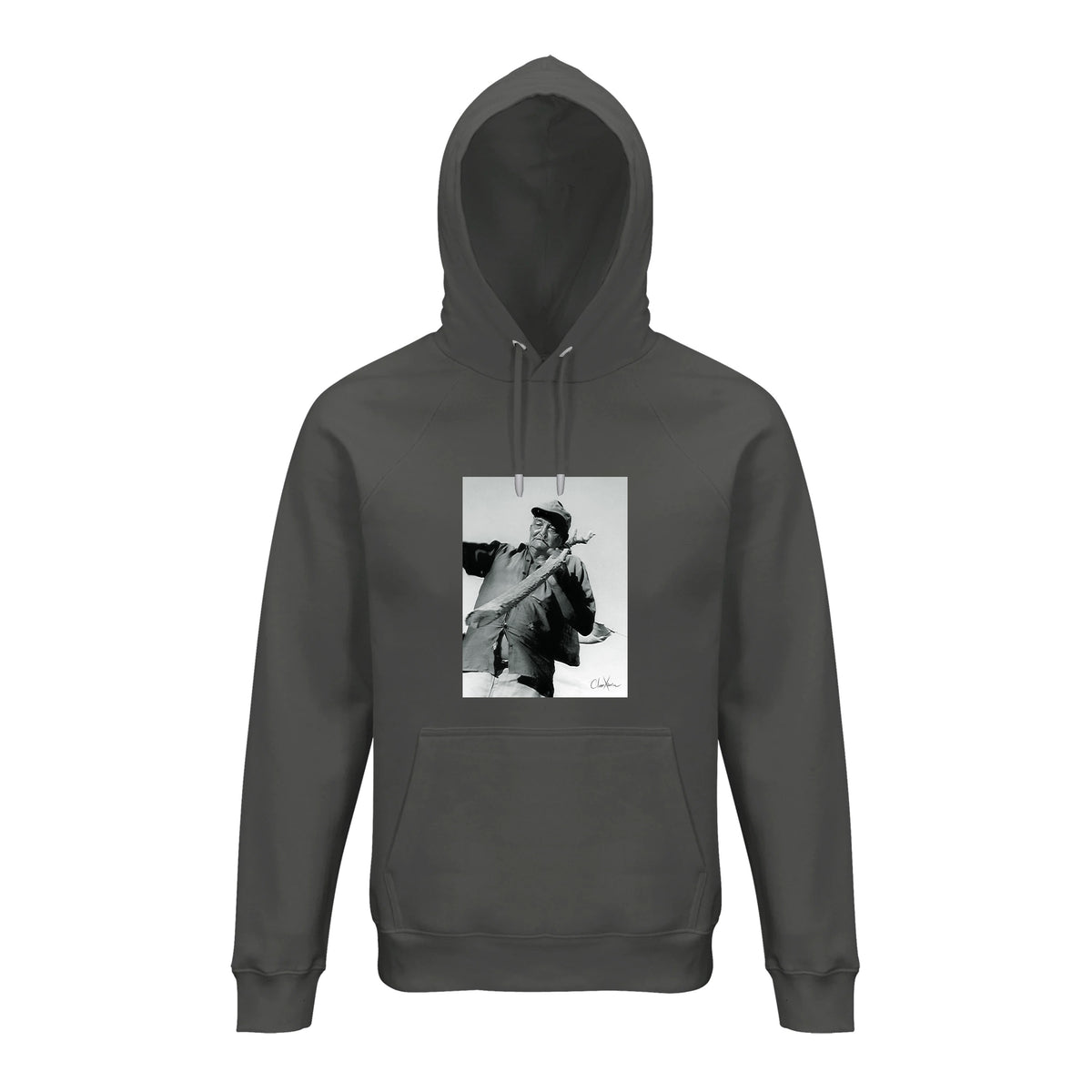 Fortitude - "Everyday Hero" Hoodie charcoal melange 1