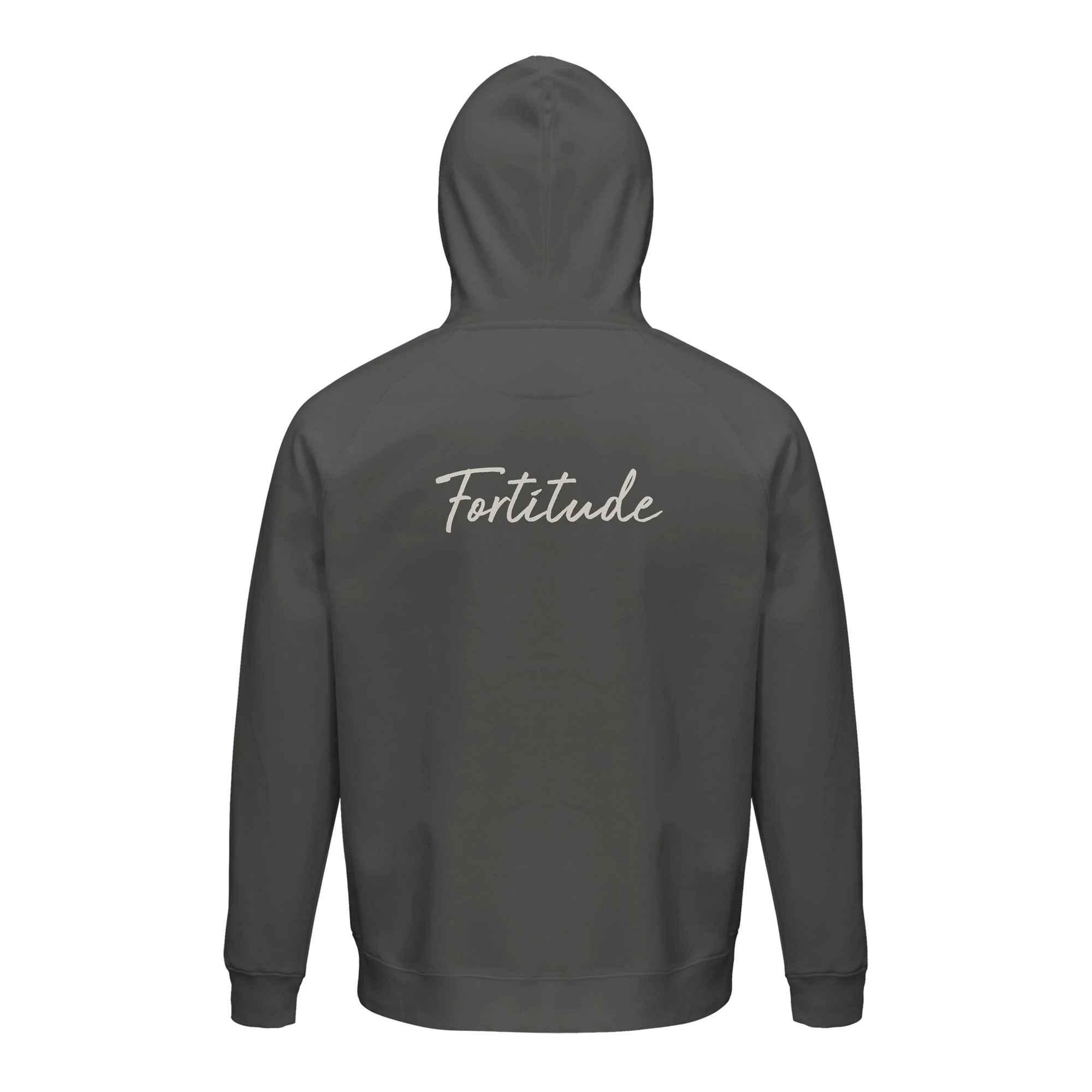 Fortitude - "Everyday Hero" Hoodie charcoal melange 2