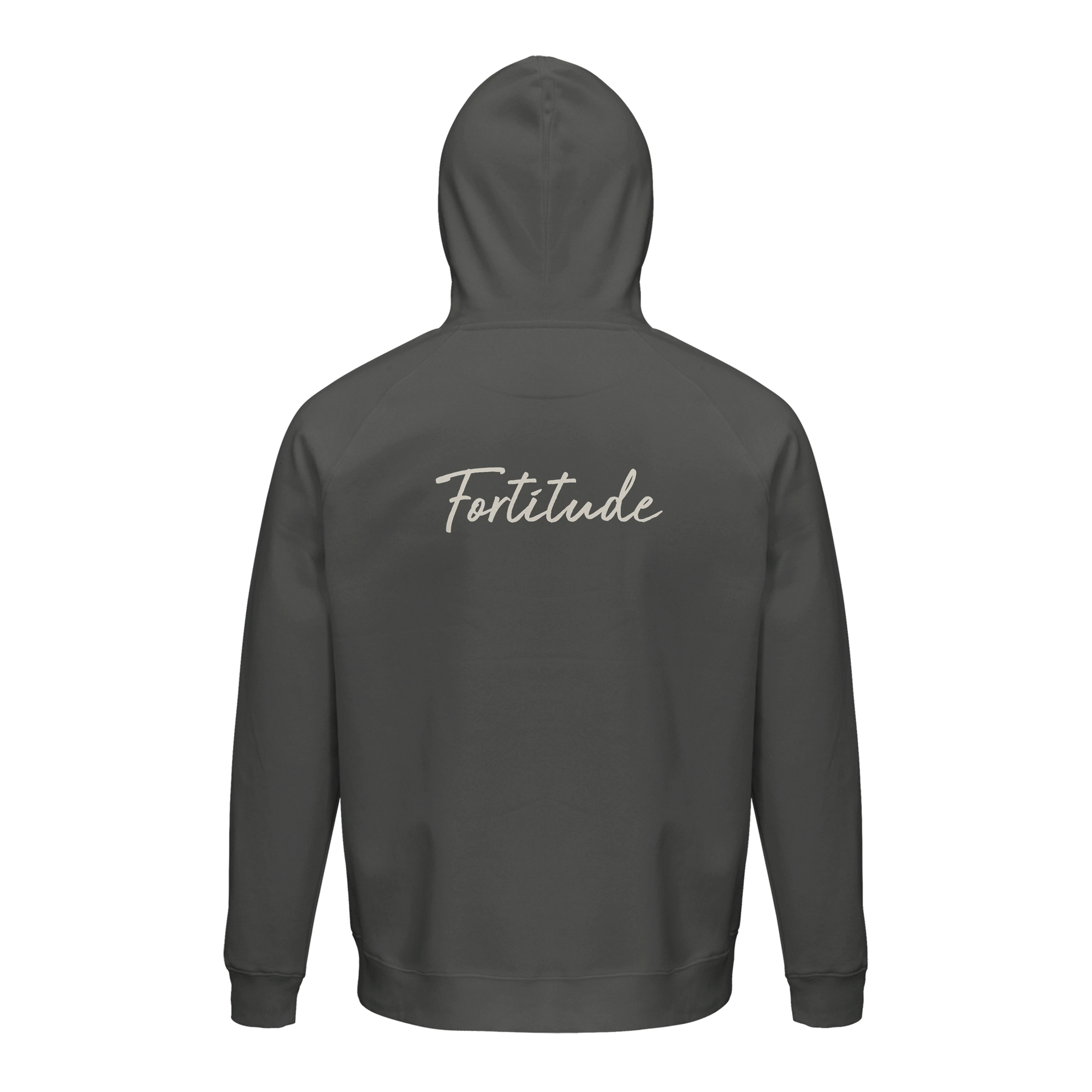 Fortitude - "Everyday Hero" Hoodie charcoal melange 2