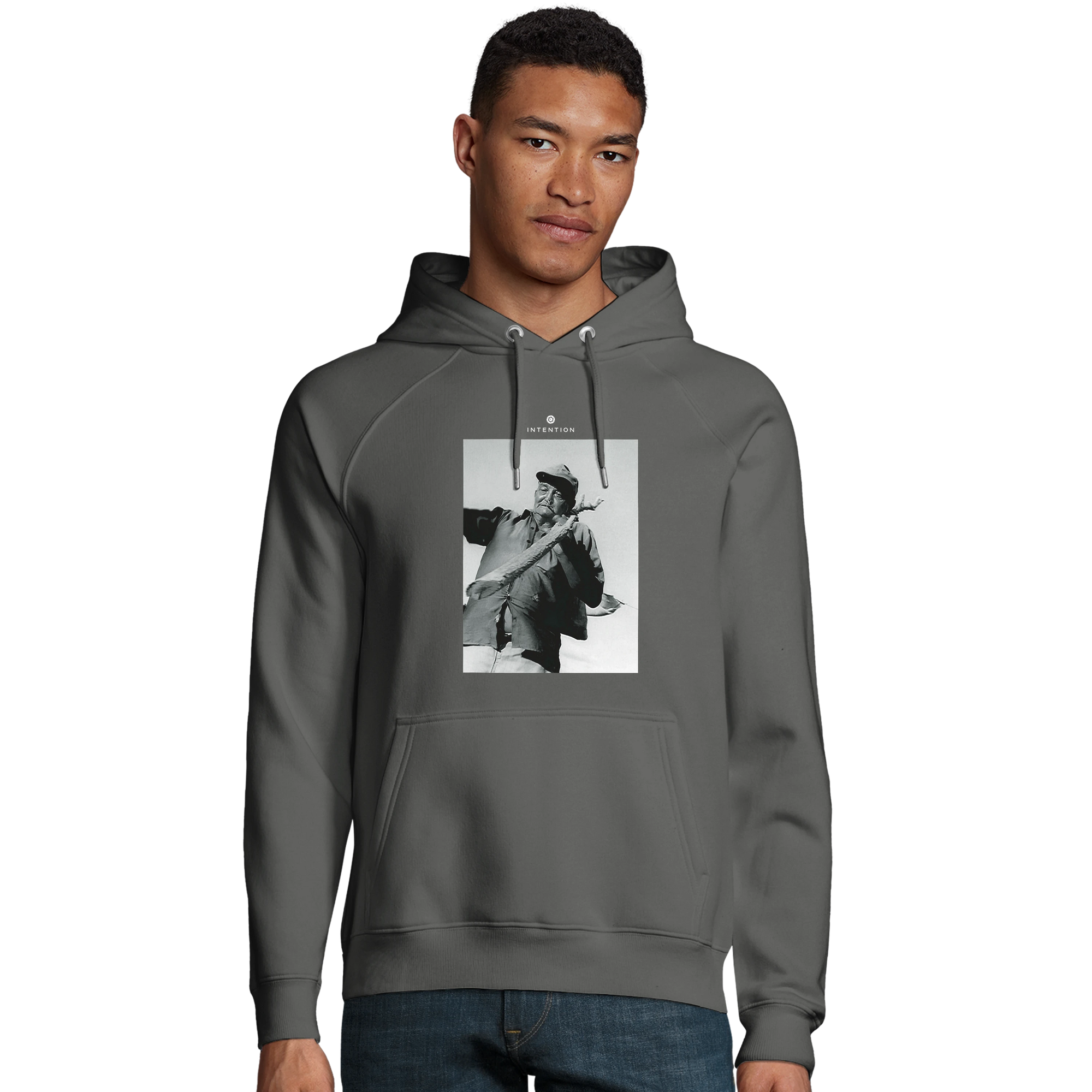 Fortitude - "Everyday Hero" Hoodie charcoal melange 3