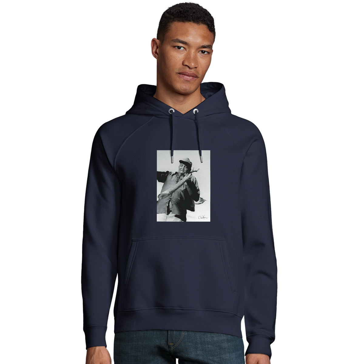 Fortitude - "Everyday Hero" Hoodie French Navy 3