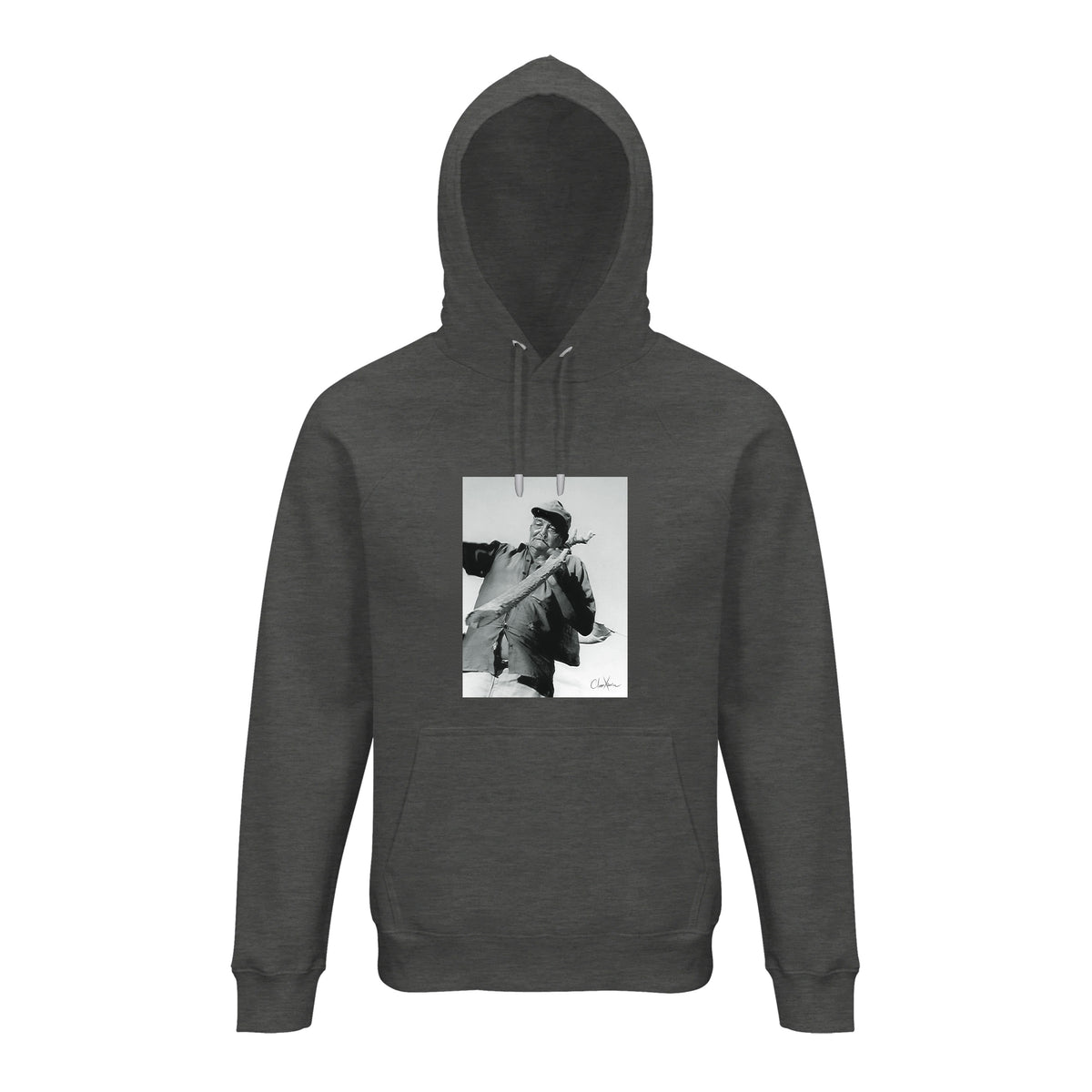 Fortitude - "Everyday Hero" Hoodie Grey Melange 1