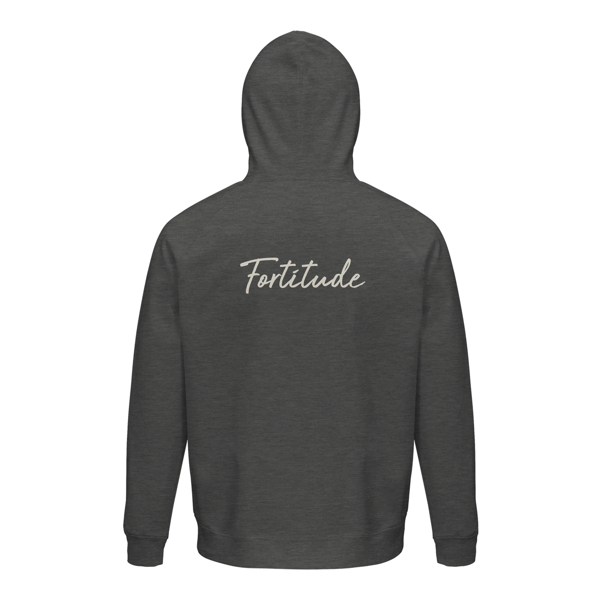 Fortitude - "Everyday Hero" Hoodie Grey Melange 2