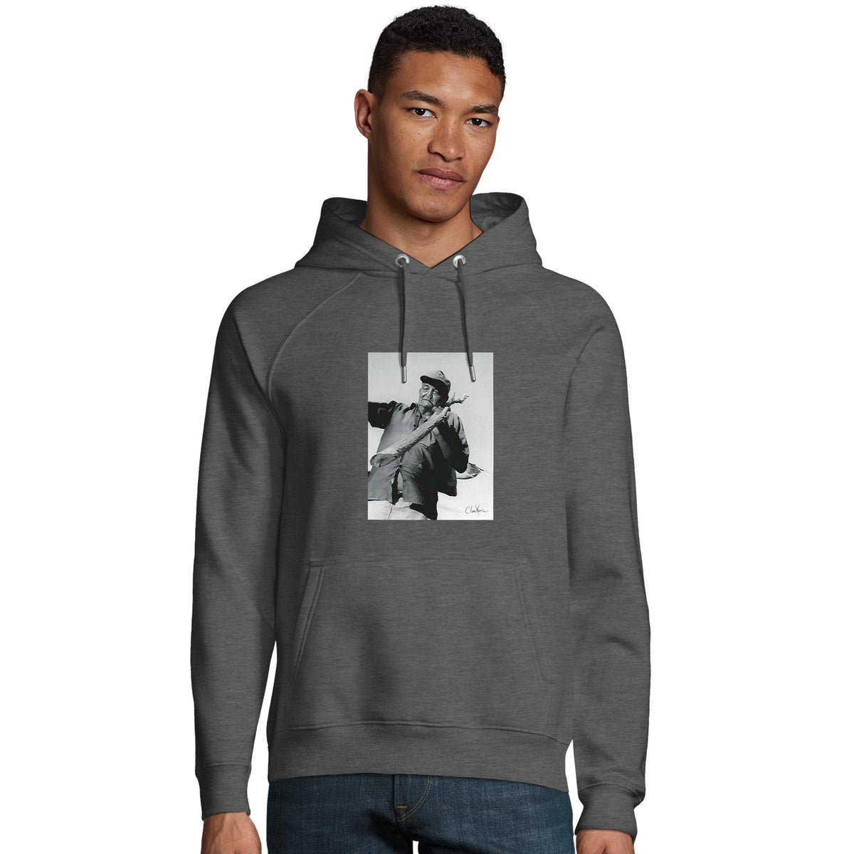 Fortitude - "Everyday Hero" Hoodie Grey Melange 3