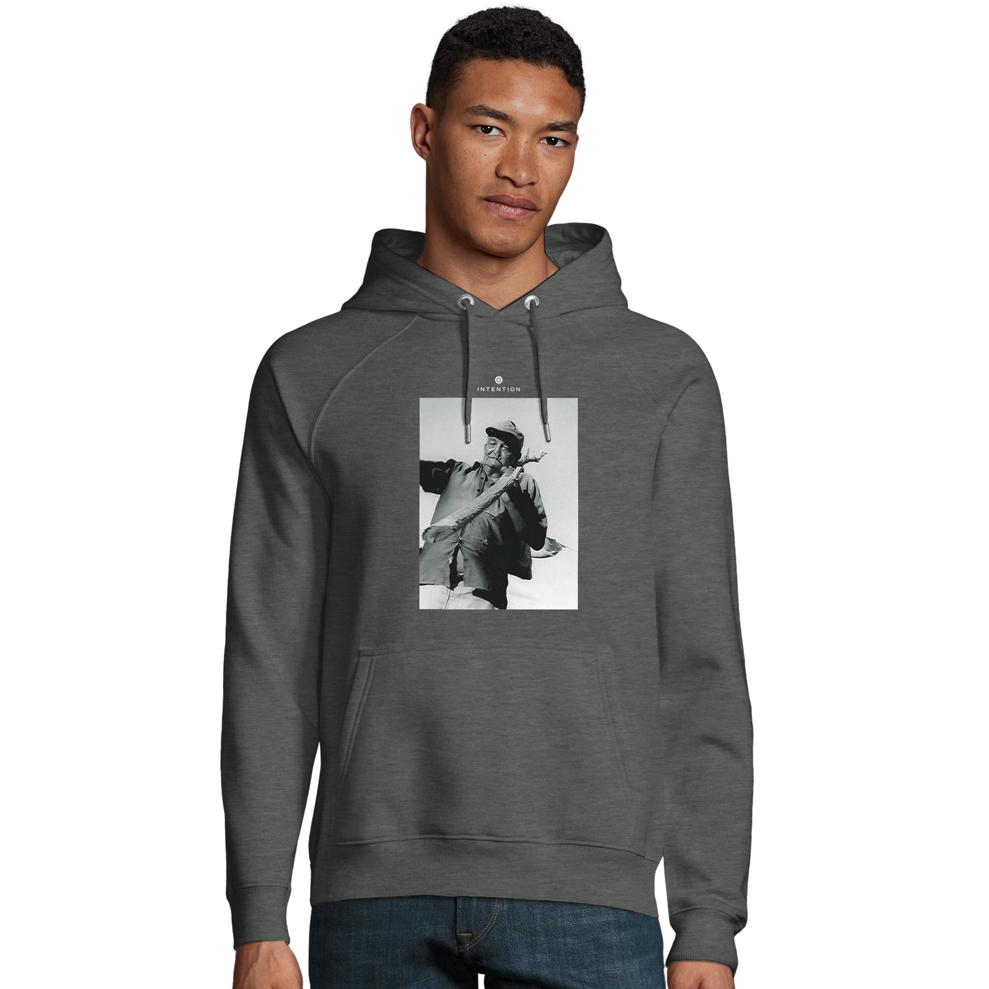 Fortitude - "Everyday Hero" Hoodie Grey Melange 3