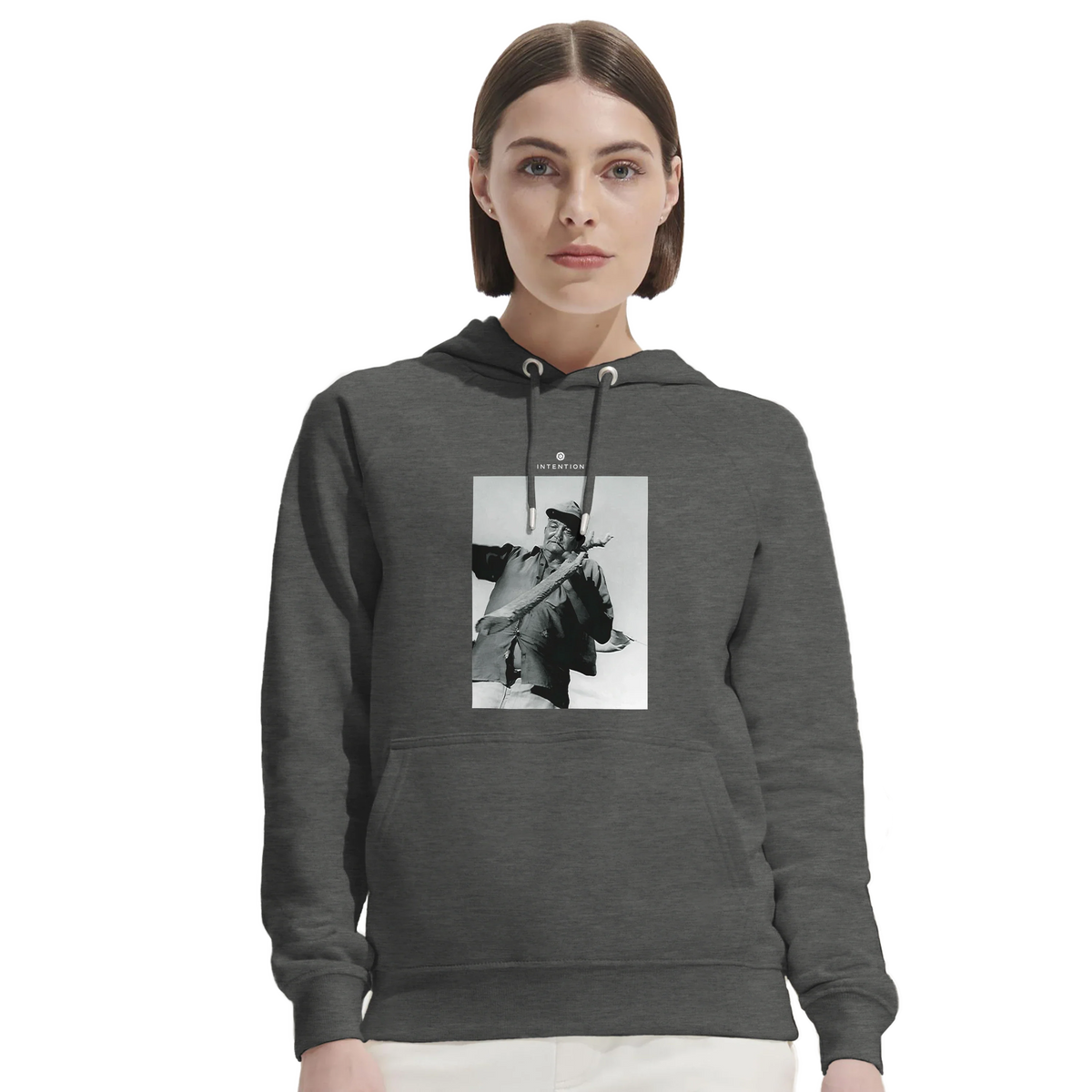 Fortitude - "Everyday Hero" Hoodie Grey Melange 4