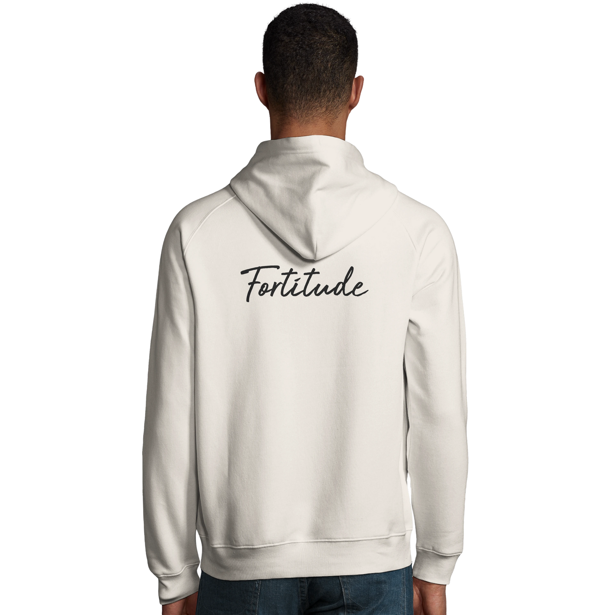 Fortitude - "Everyday Hero" Hoodie Off White 5