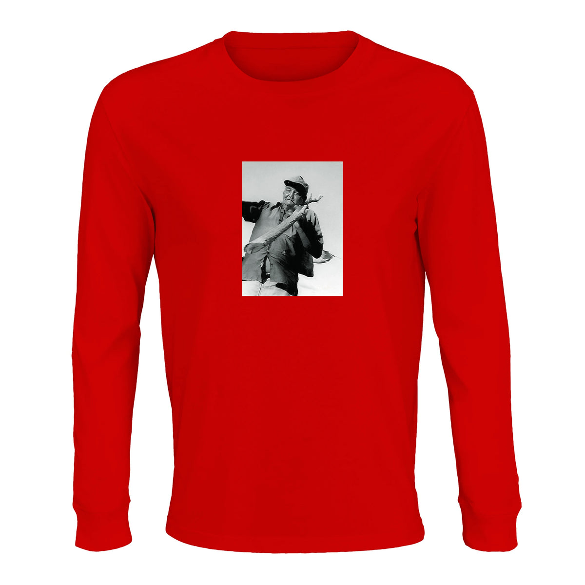Fortitude - "Everyday Hero" Long sleeve Bright Red 1