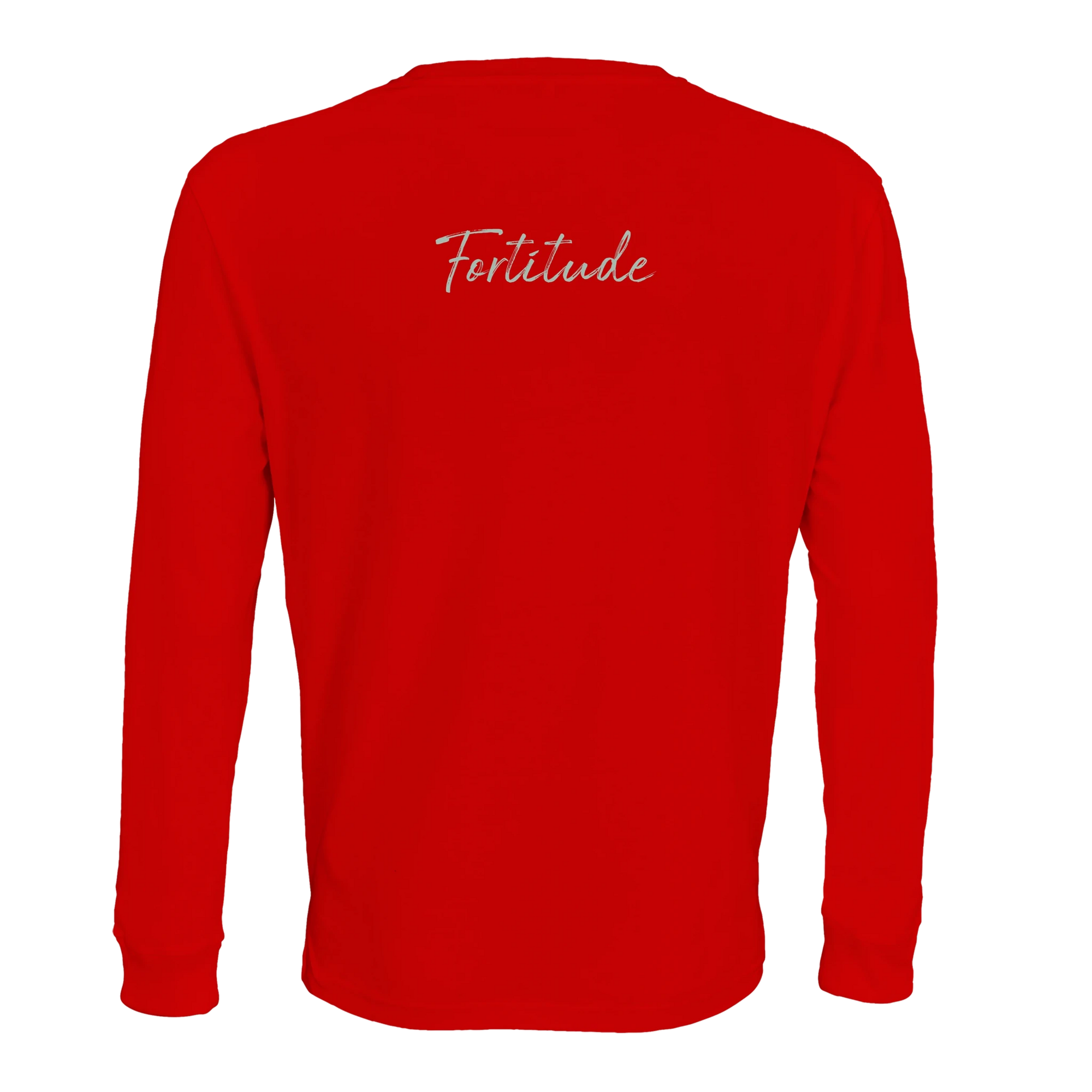 Fortitude - "Everyday Hero" Long sleeve Bright Red 2