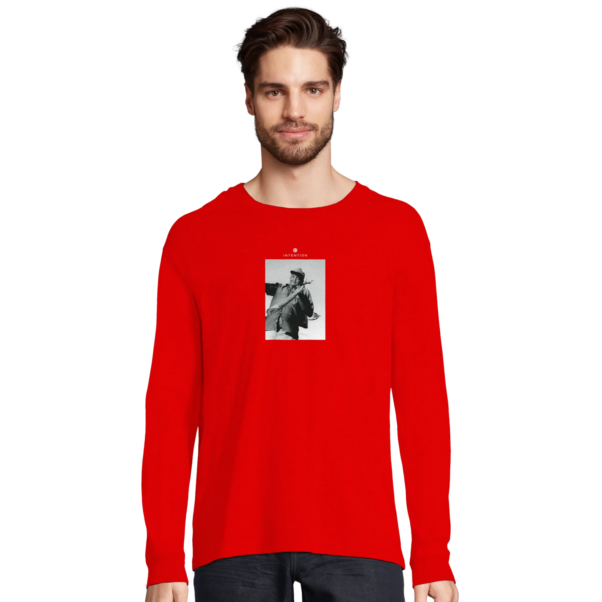Fortitude - "Everyday Hero" Long sleeve Bright Red 3