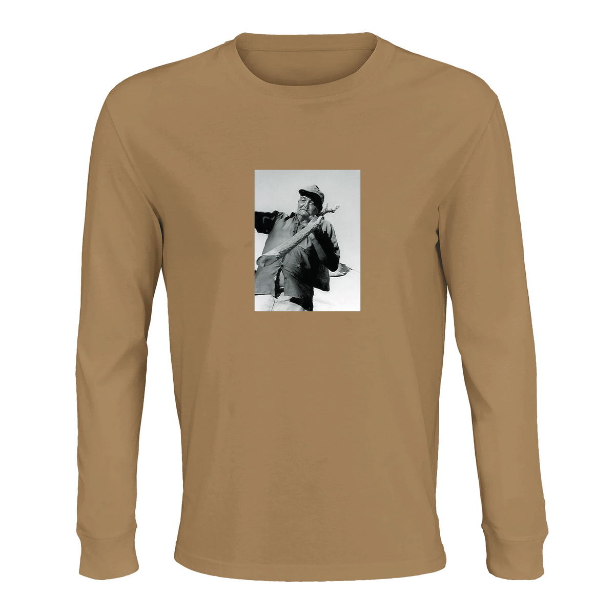 Fortitude - "Everyday Hero" Long sleeve dark beige 1