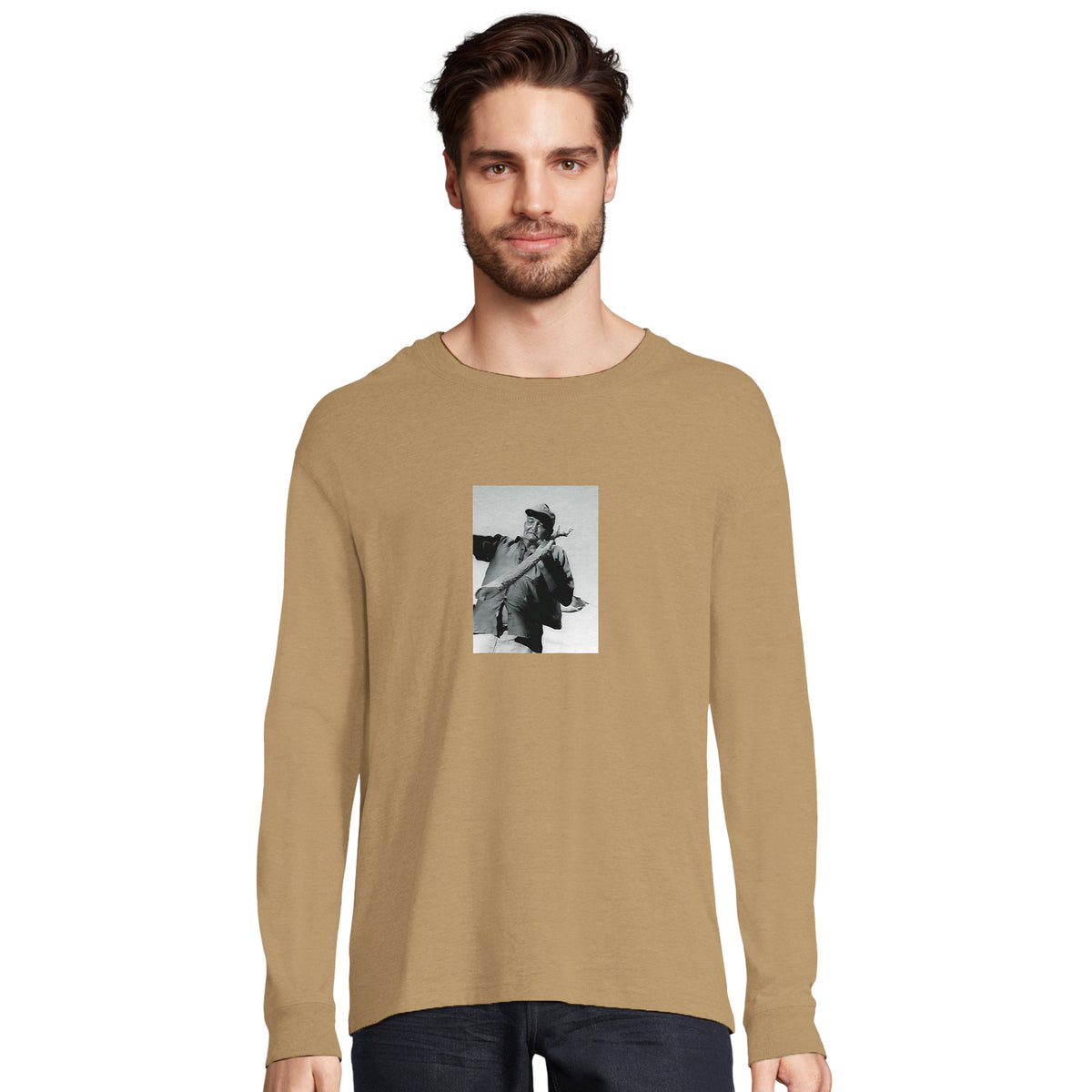 Fortitude - "Everyday Hero" Long sleeve dark beige 3